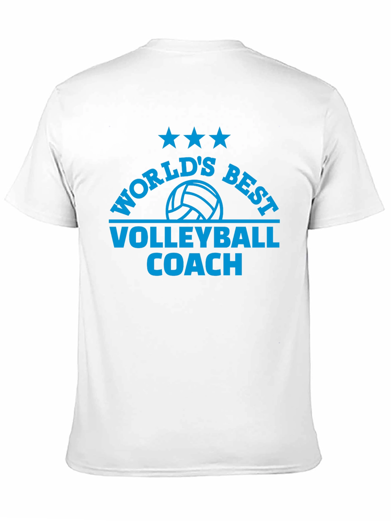 Worlds Best Volleyball Coach Graphic T-Shirt