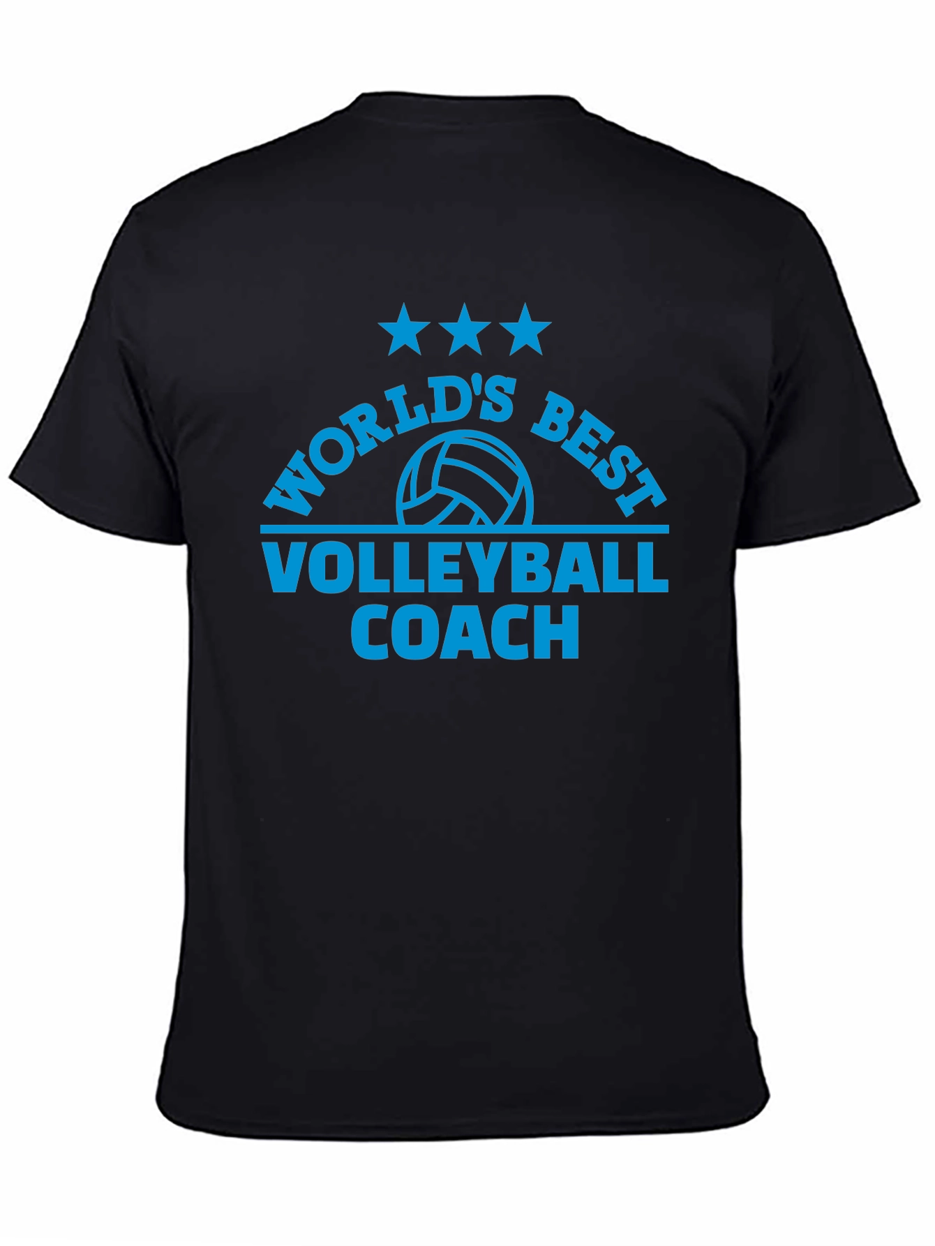 Worlds Best Volleyball Coach Graphic T-Shirt