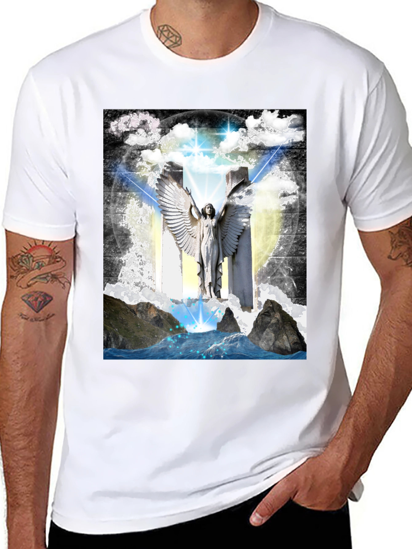 Angel Wings Graphic T-Shirt