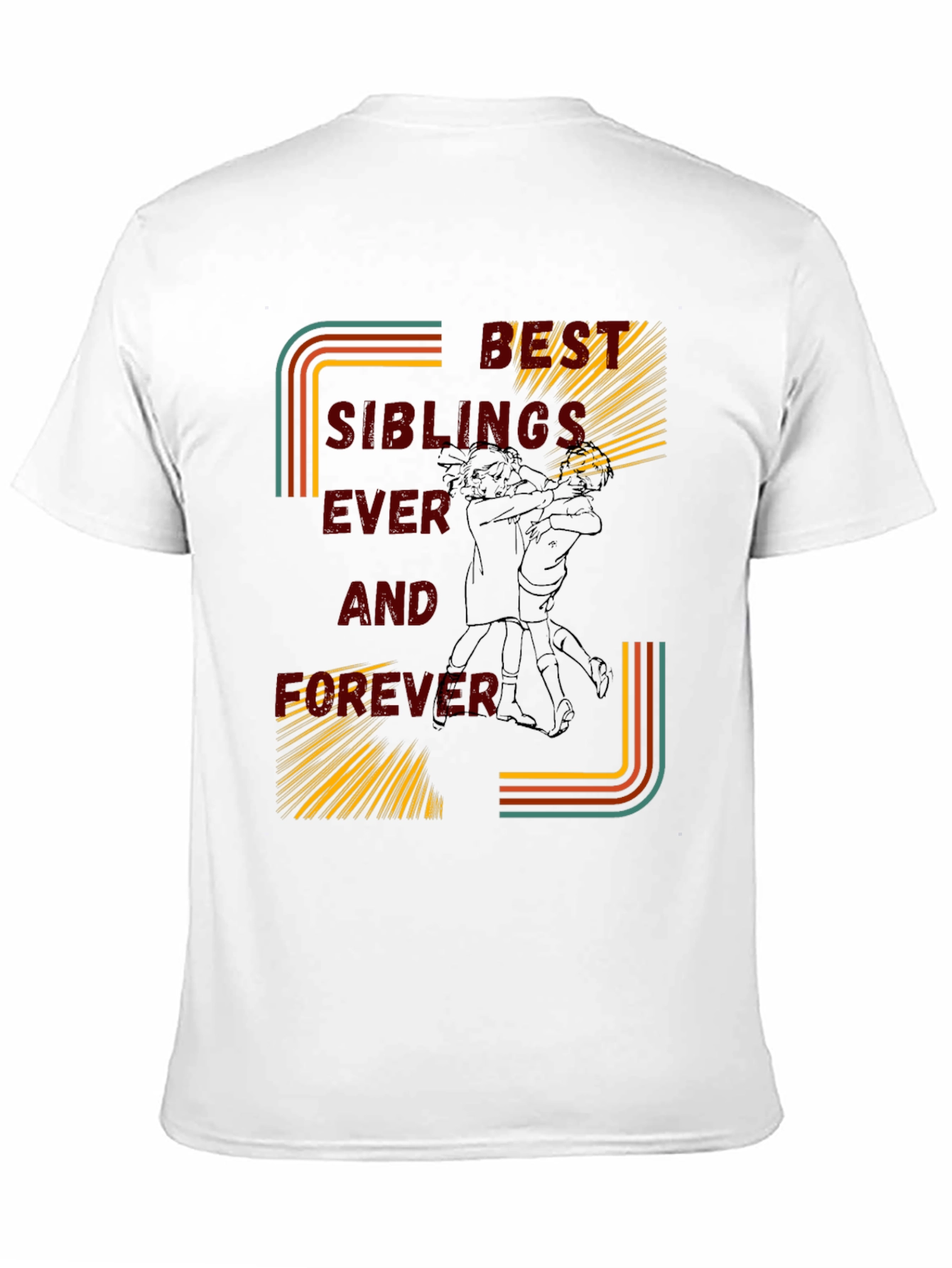 Best Siblings Ever Graphic T-Shirt