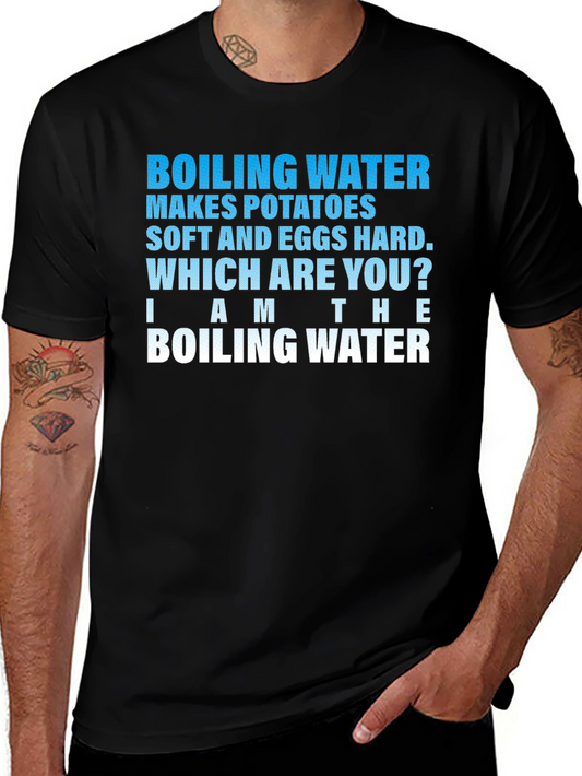 Boiling Water T-Shirt Funny Graphic Tee