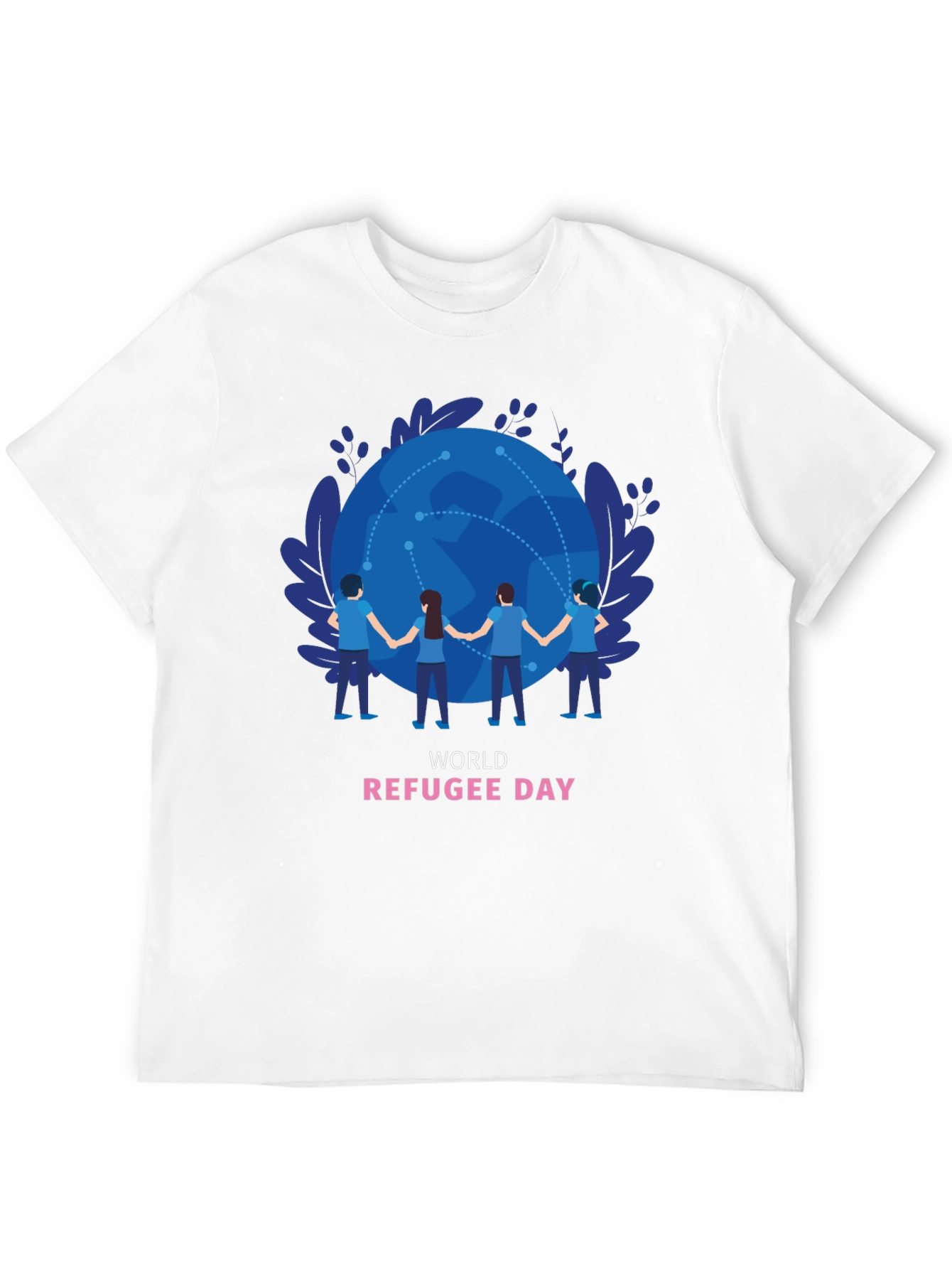 World Refugee Day T-Shirt - Global Unity Design