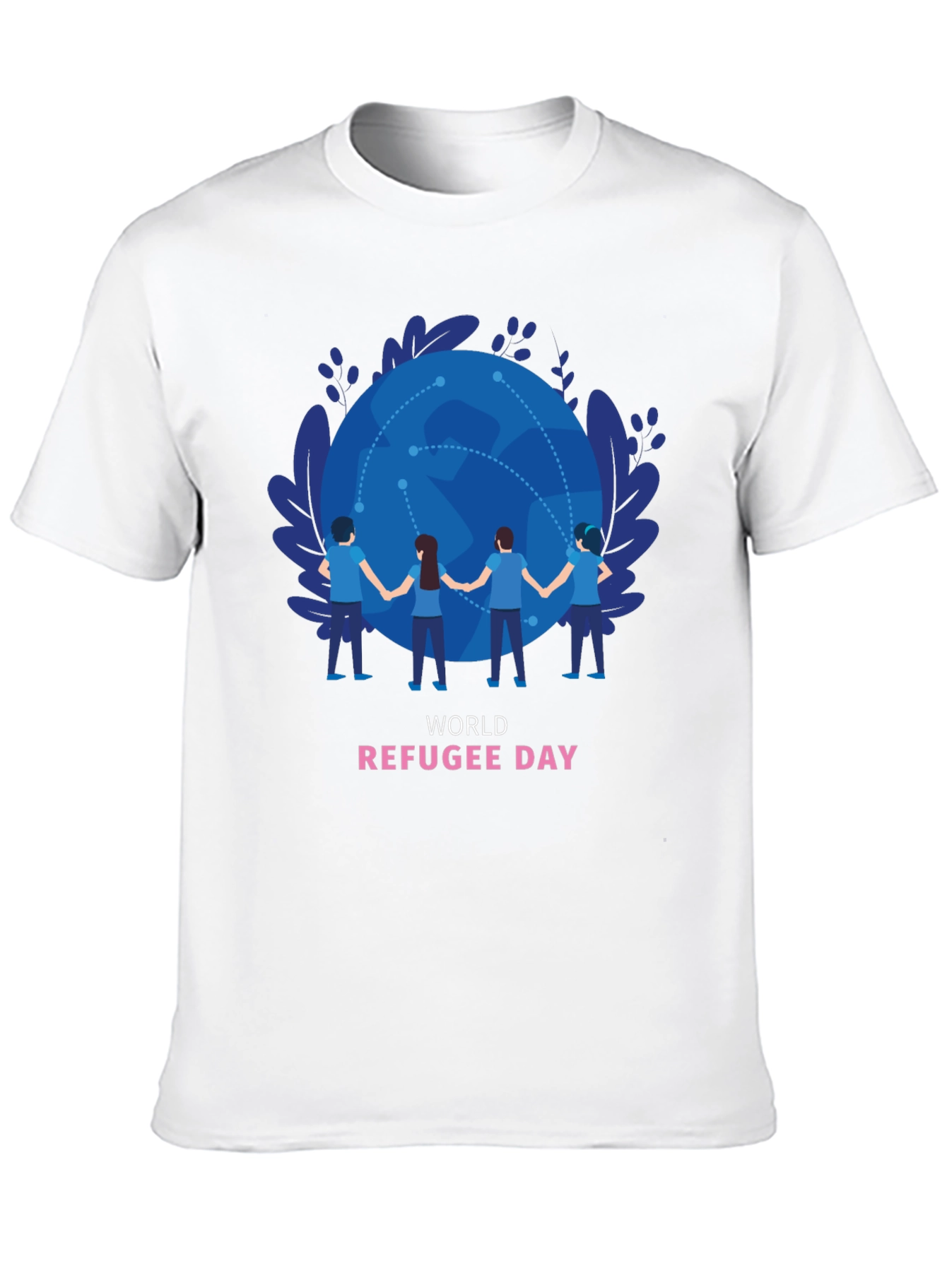 World Refugee Day T-Shirt - Global Unity Design