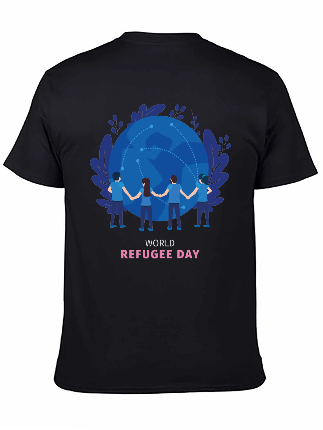 World Refugee Day T-Shirt - Global Unity Design