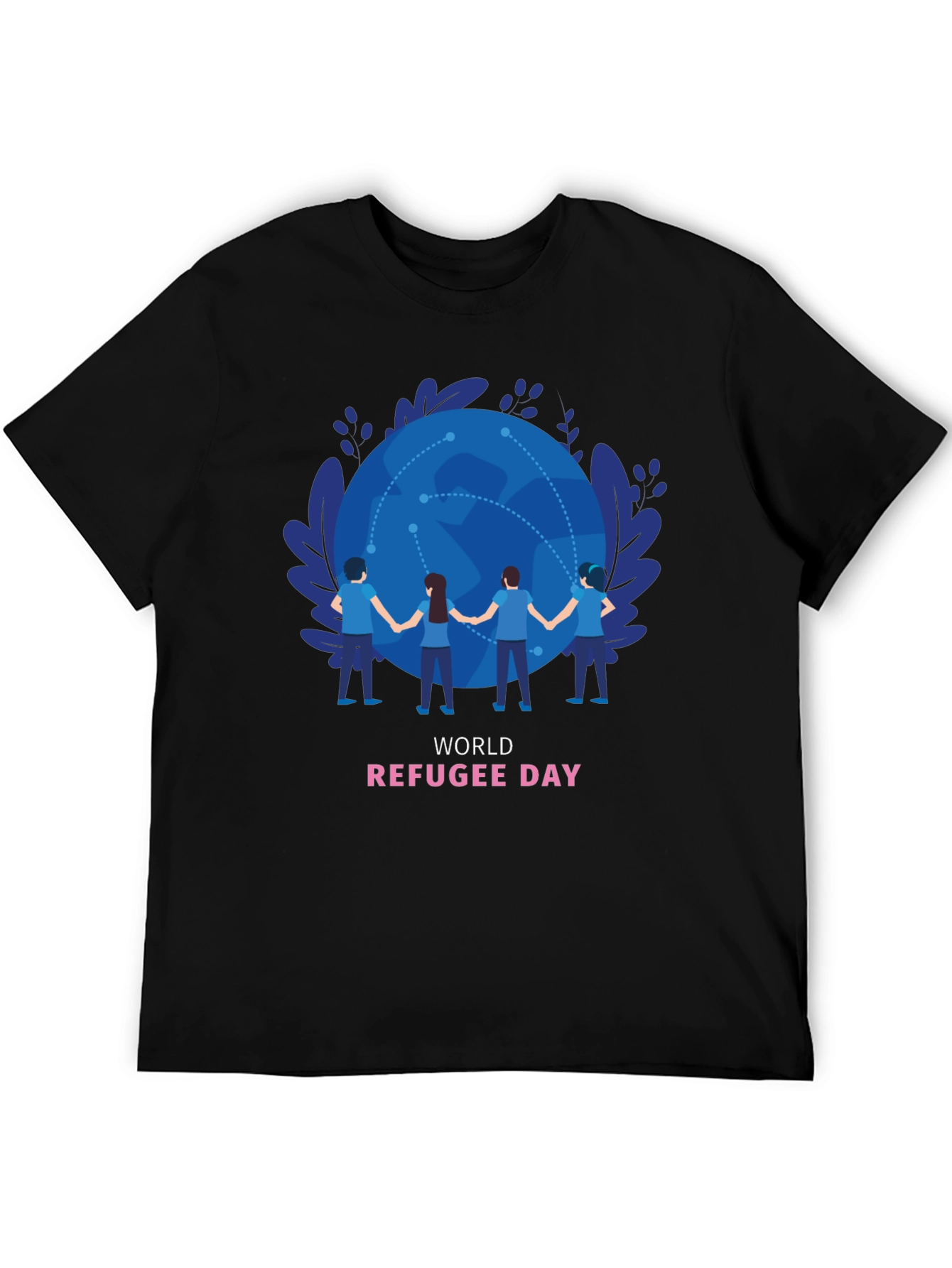 World Refugee Day T-Shirt - Global Unity Design