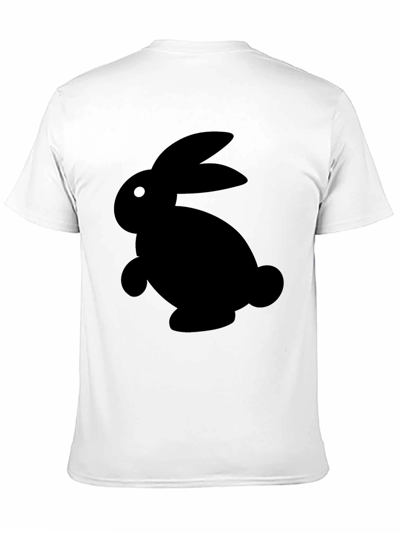 Black Rabbit Graphic T-Shirt - Casual Comfort
