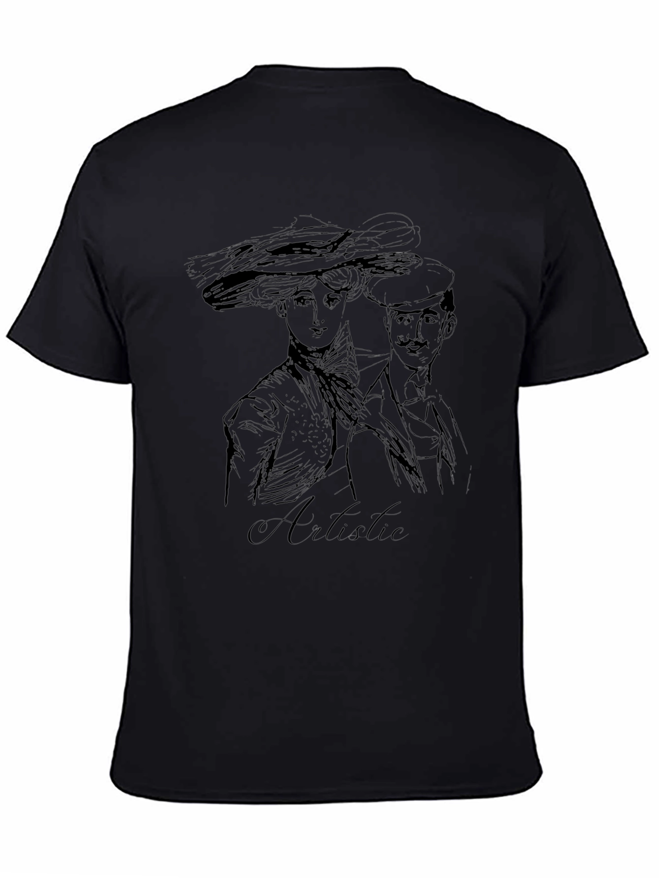 Artistic Sketch T-Shirt