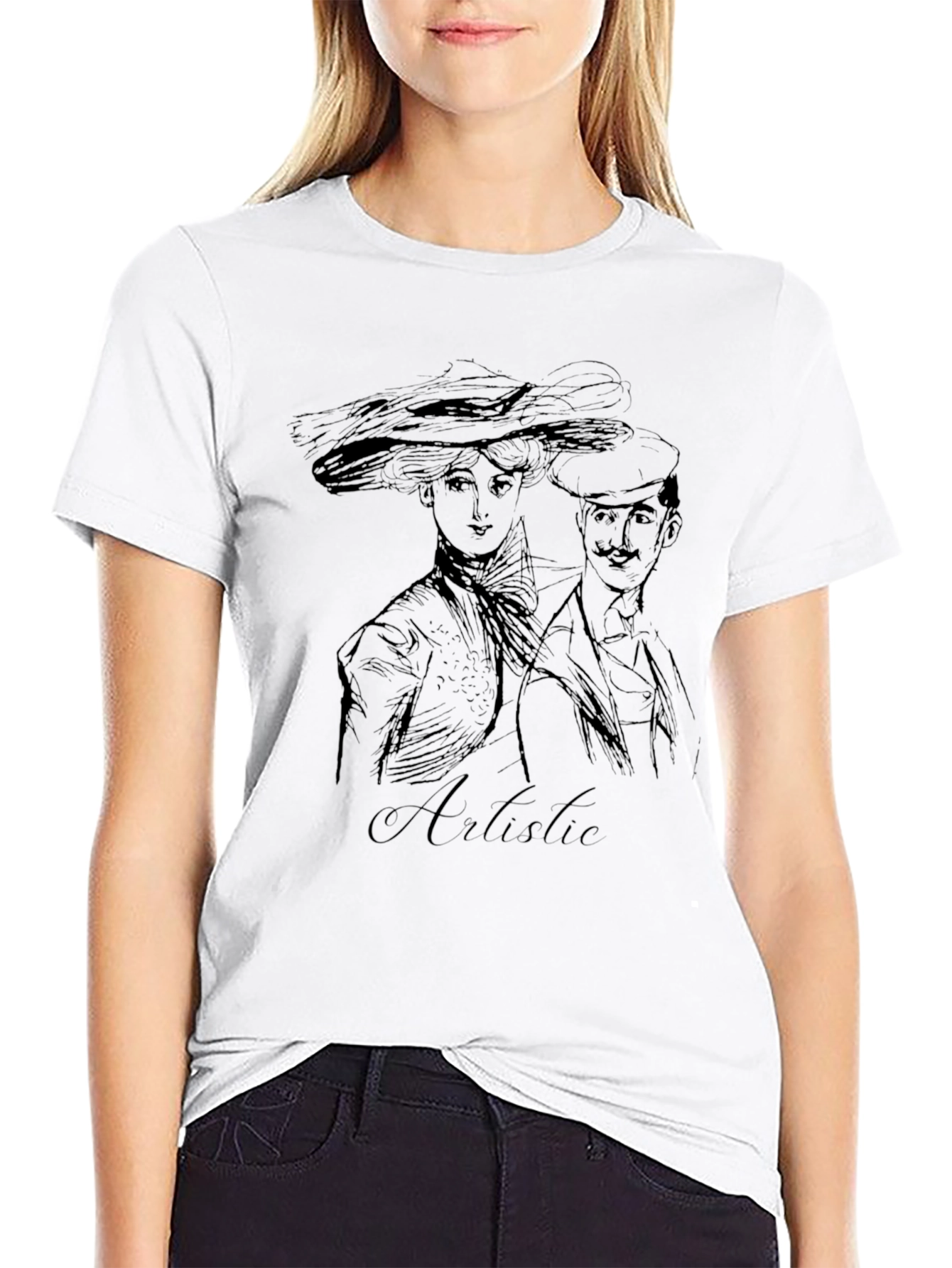 Artistic Sketch T-Shirt
