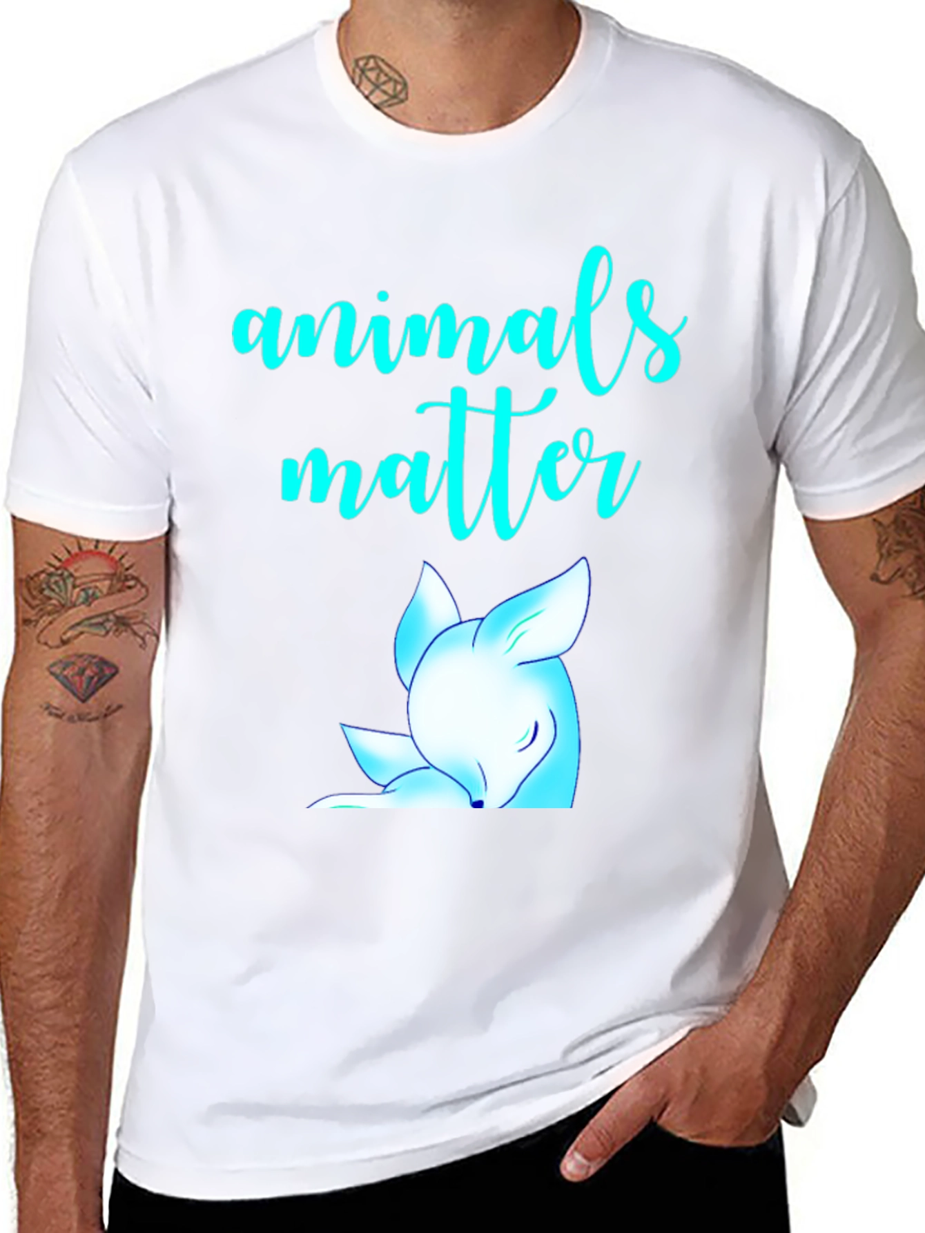 Animals Matter T-Shirt: Cute Animal Graphic Tee