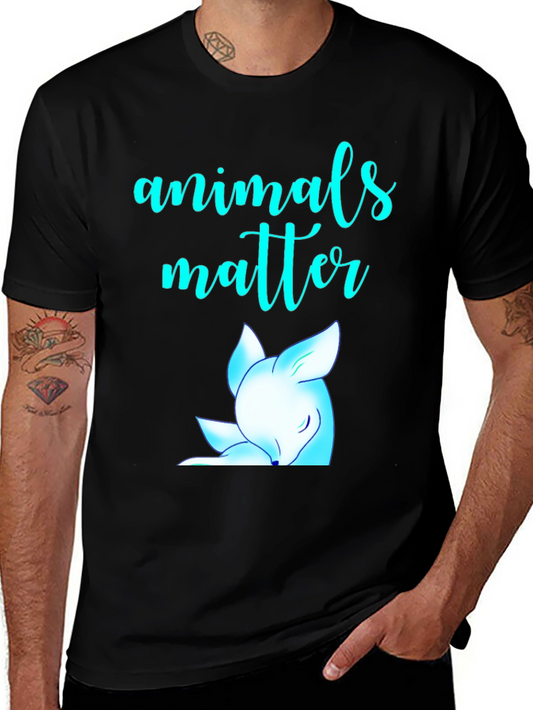 Animals Matter T-Shirt: Cute Animal Graphic Tee