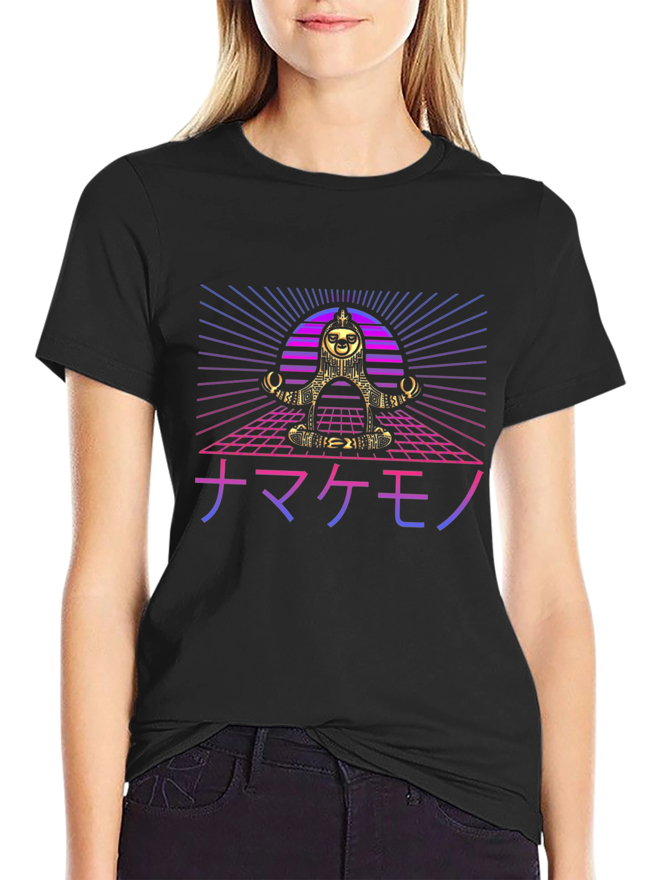 Zen Sloth Retro T-Shirt