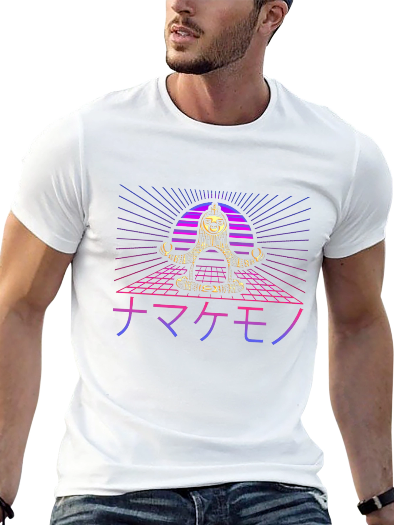Zen Sloth Retro T-Shirt