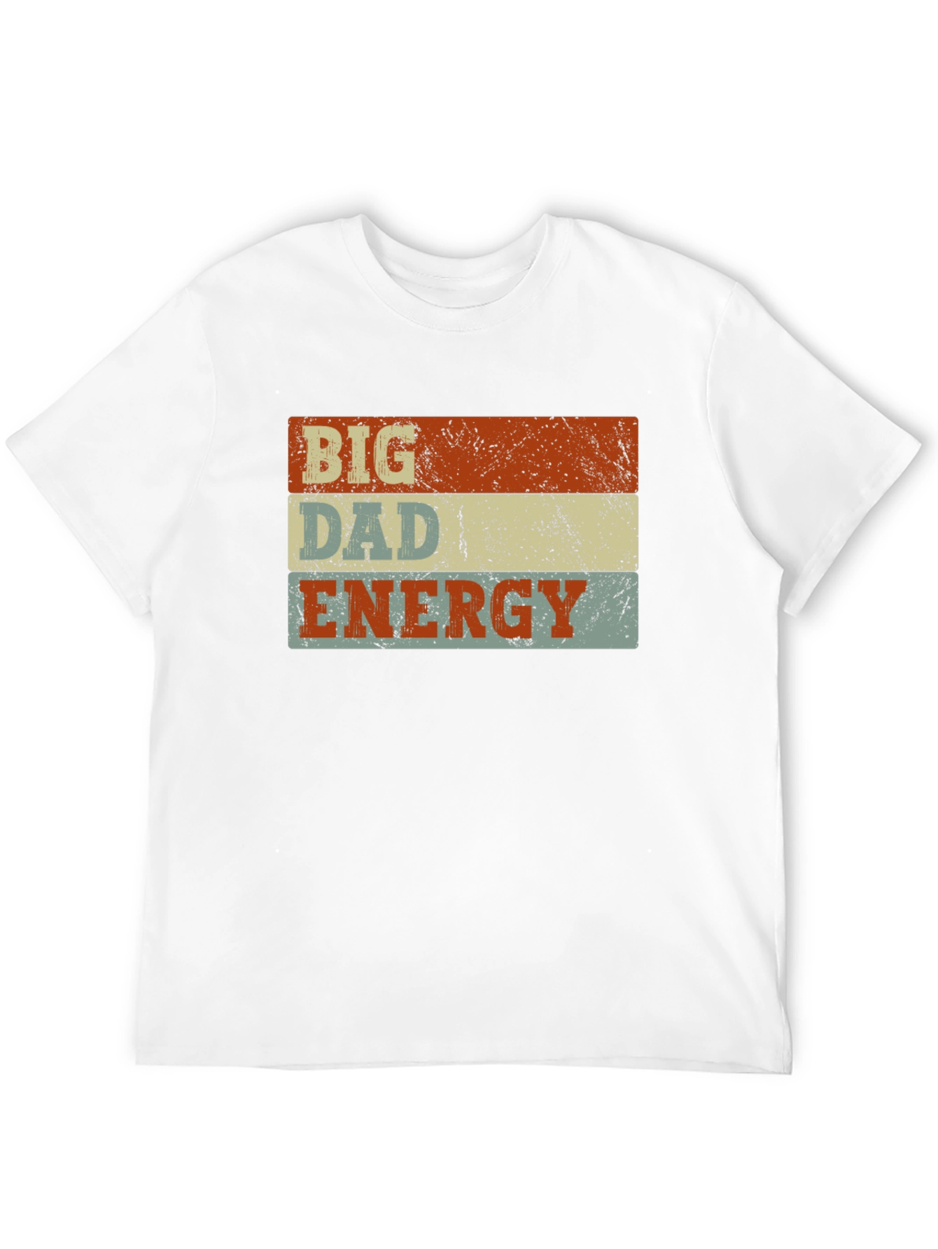 Big Dad Energy Graphic T-Shirt - Retro Style