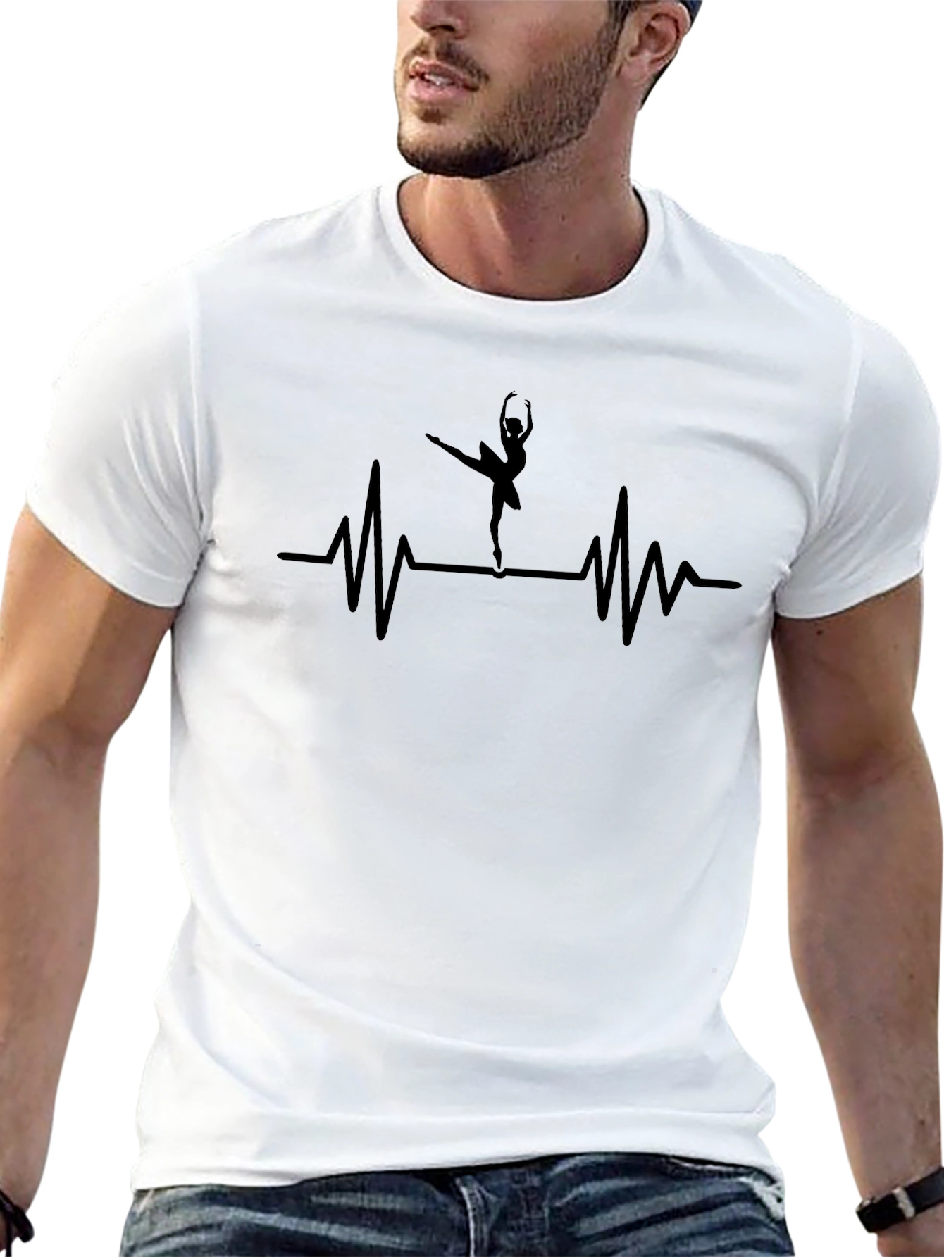 Ballet Heartbeat T-Shirt - Dance Lover Tee