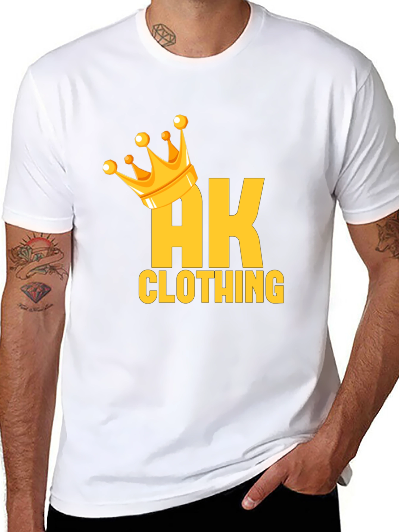 AK Clothing Graphic T-Shirt - Crown Logo