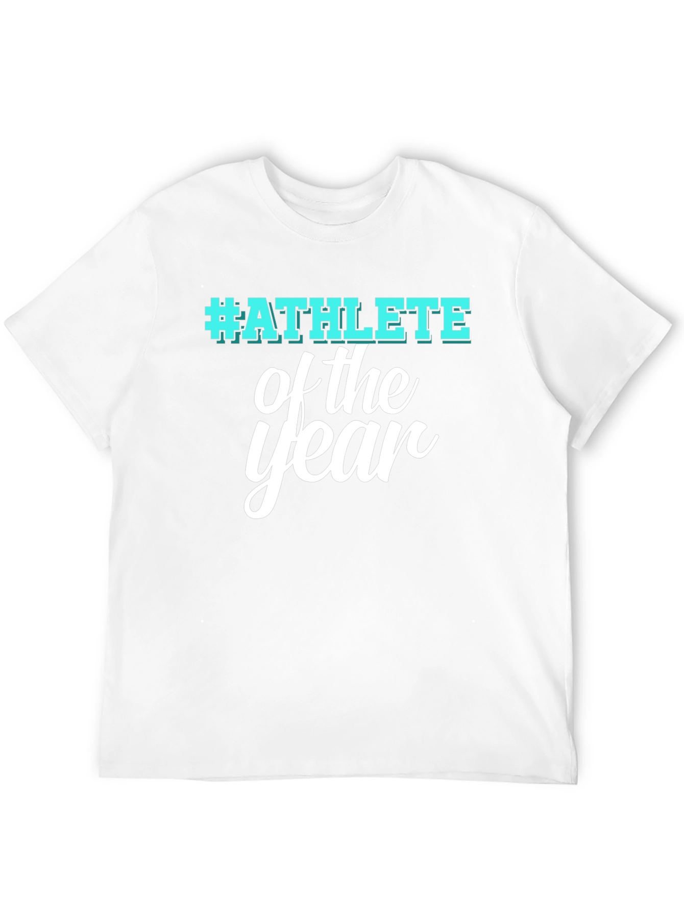Athlete of the Year Black Graphic T-Shirt