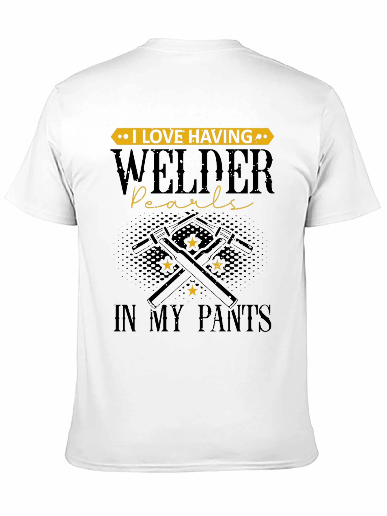 Welder Pearls T-Shirt - Funny Welding Tee