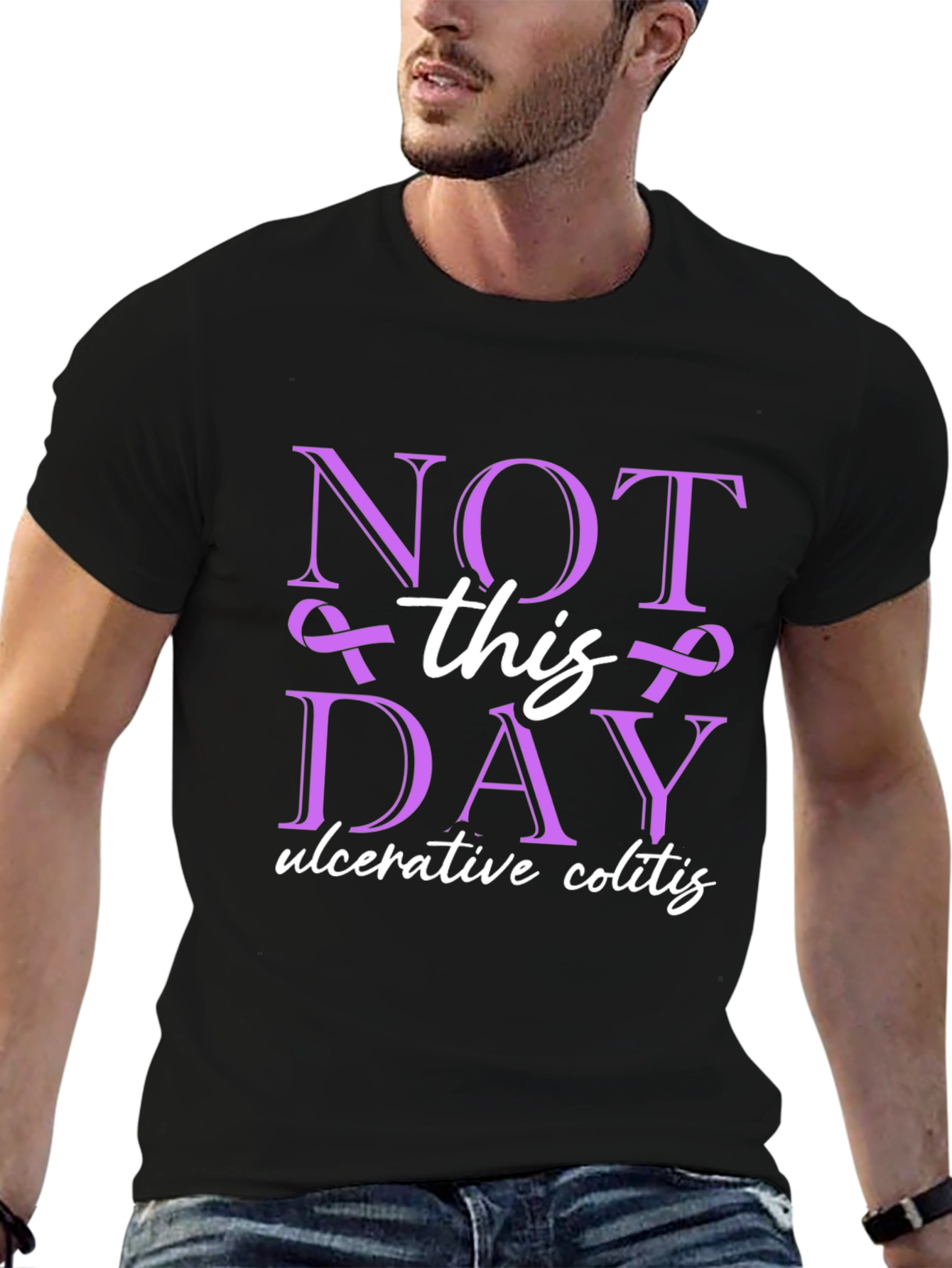 Ulcerative Colitis Awareness T-Shirt - Not This Day