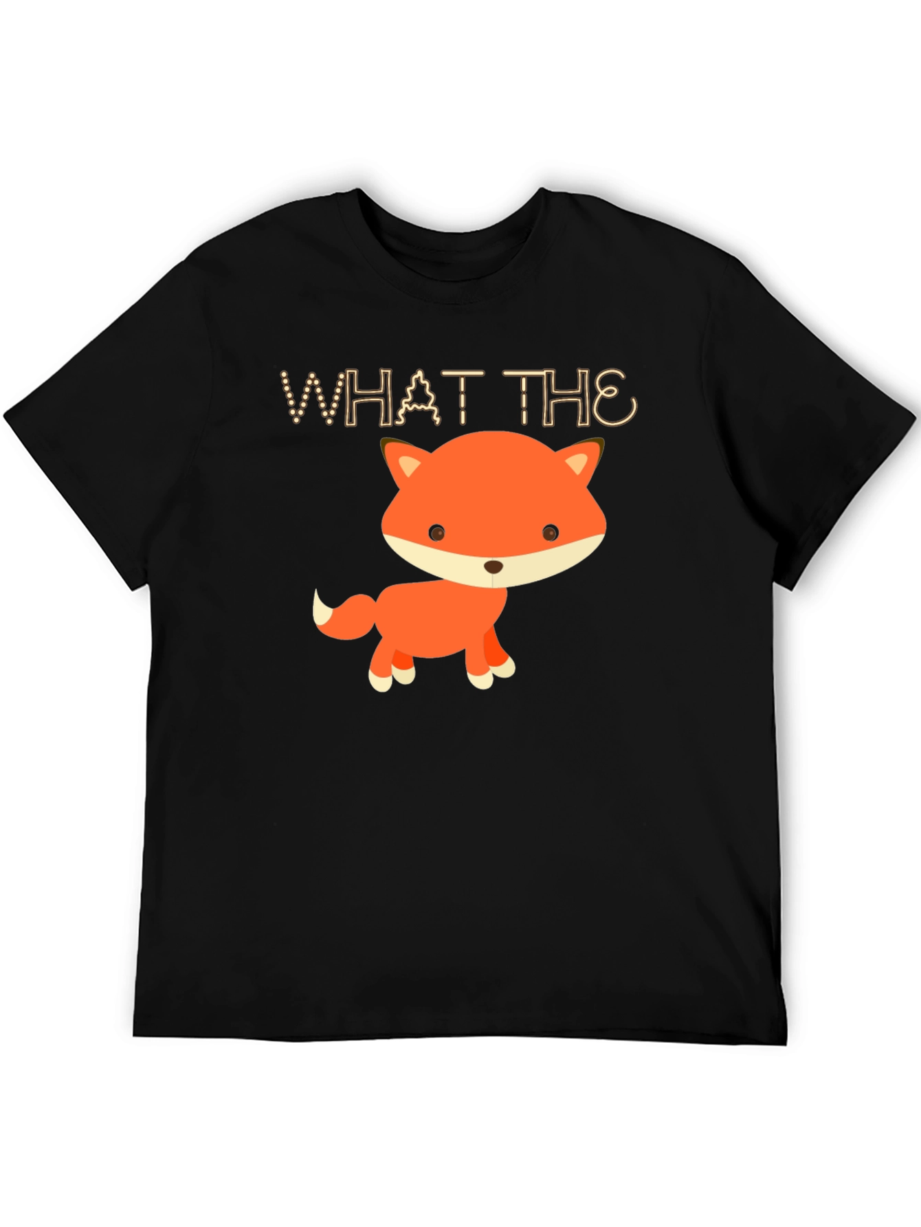 What the Fox T-Shirt - Cute Animal Graphic Tee