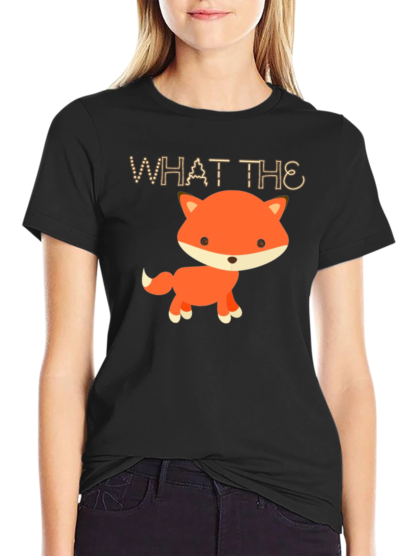 What the Fox T-Shirt - Cute Animal Graphic Tee