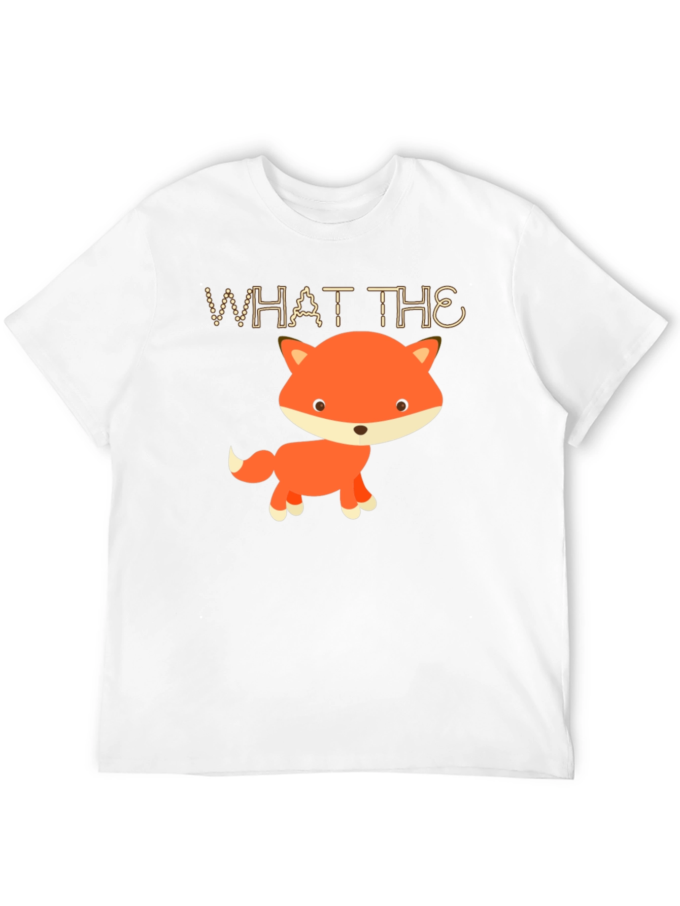 What the Fox T-Shirt - Cute Animal Graphic Tee