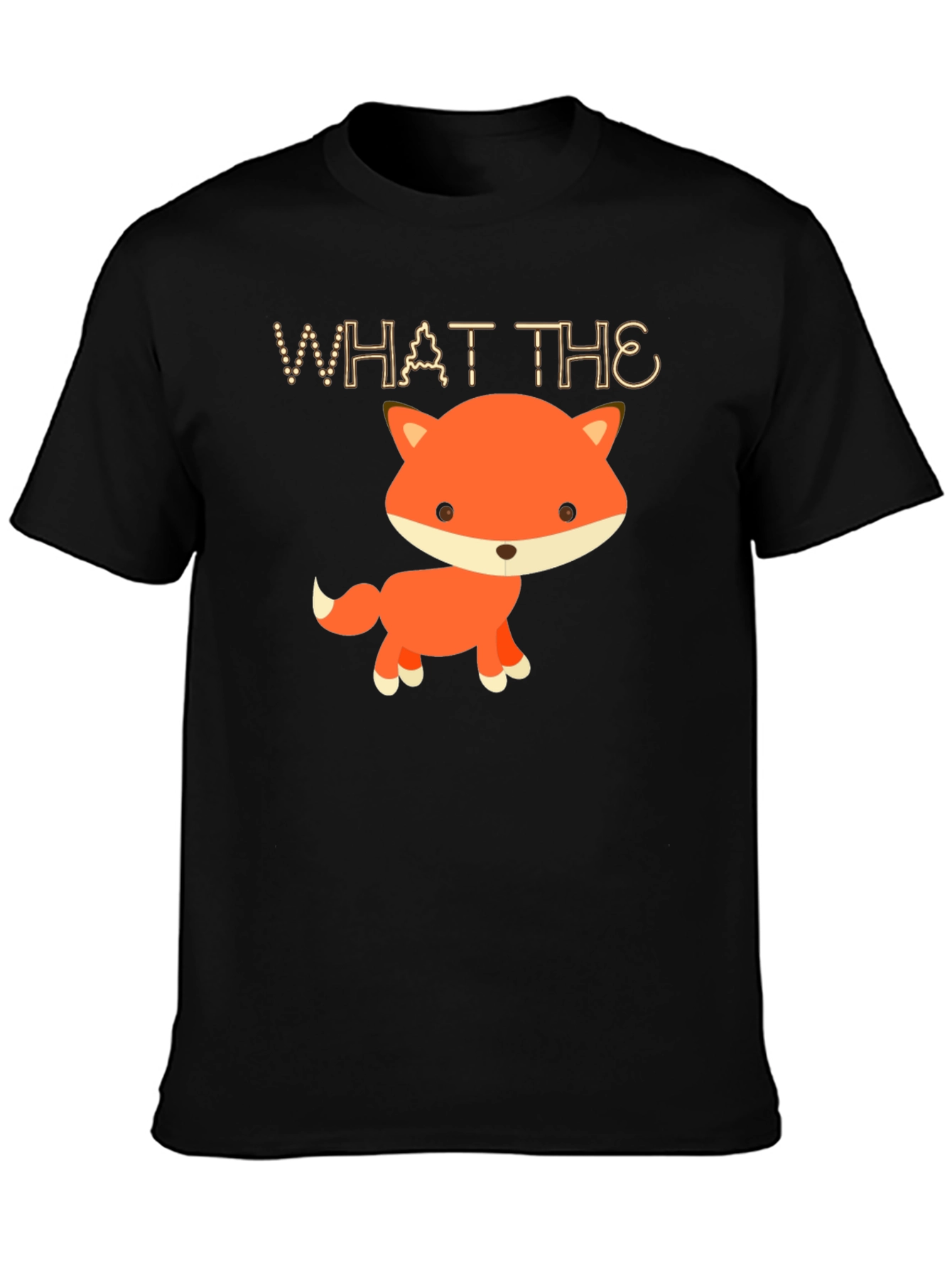 What the Fox T-Shirt - Cute Animal Graphic Tee