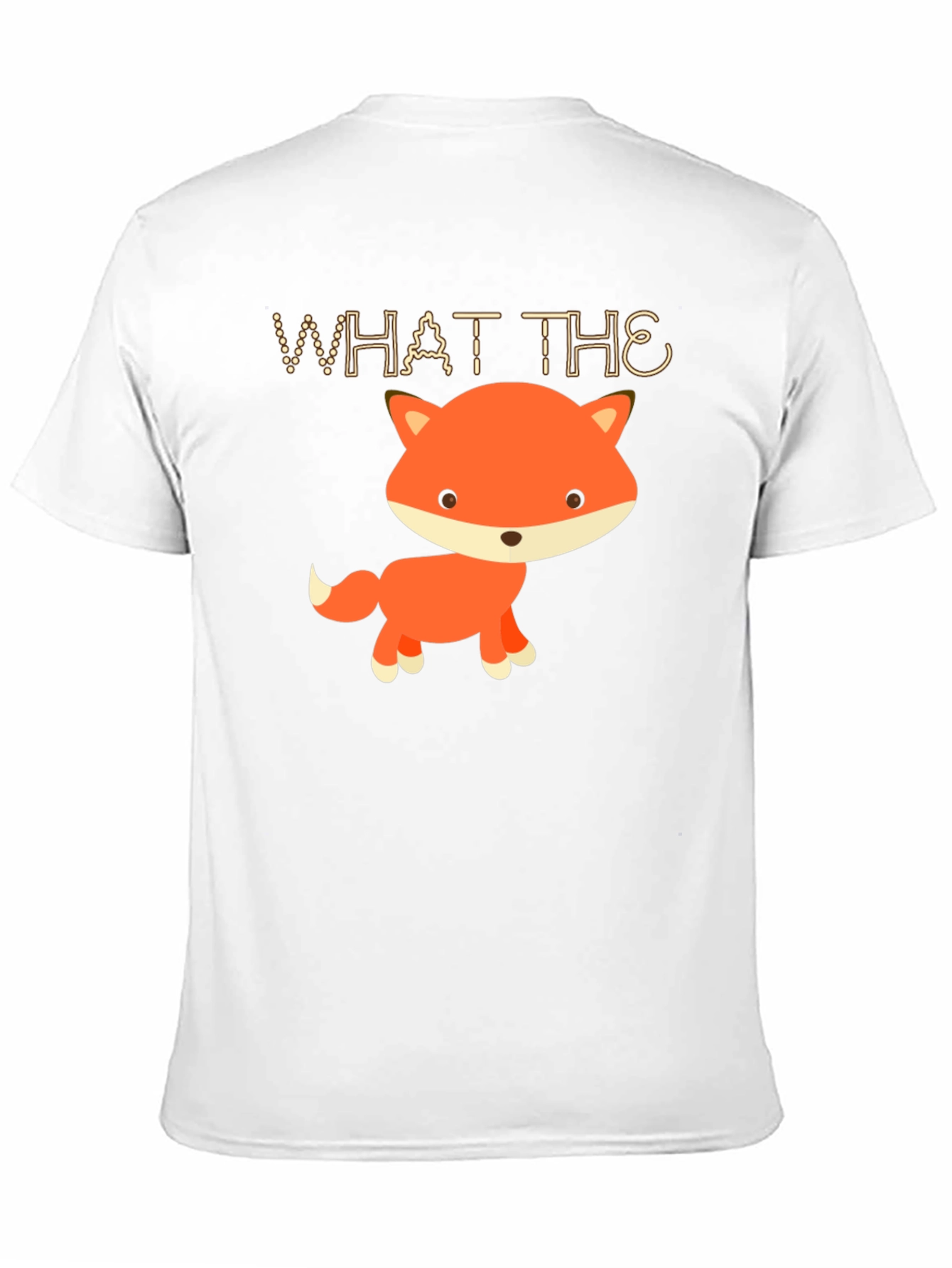 What the Fox T-Shirt - Cute Animal Graphic Tee