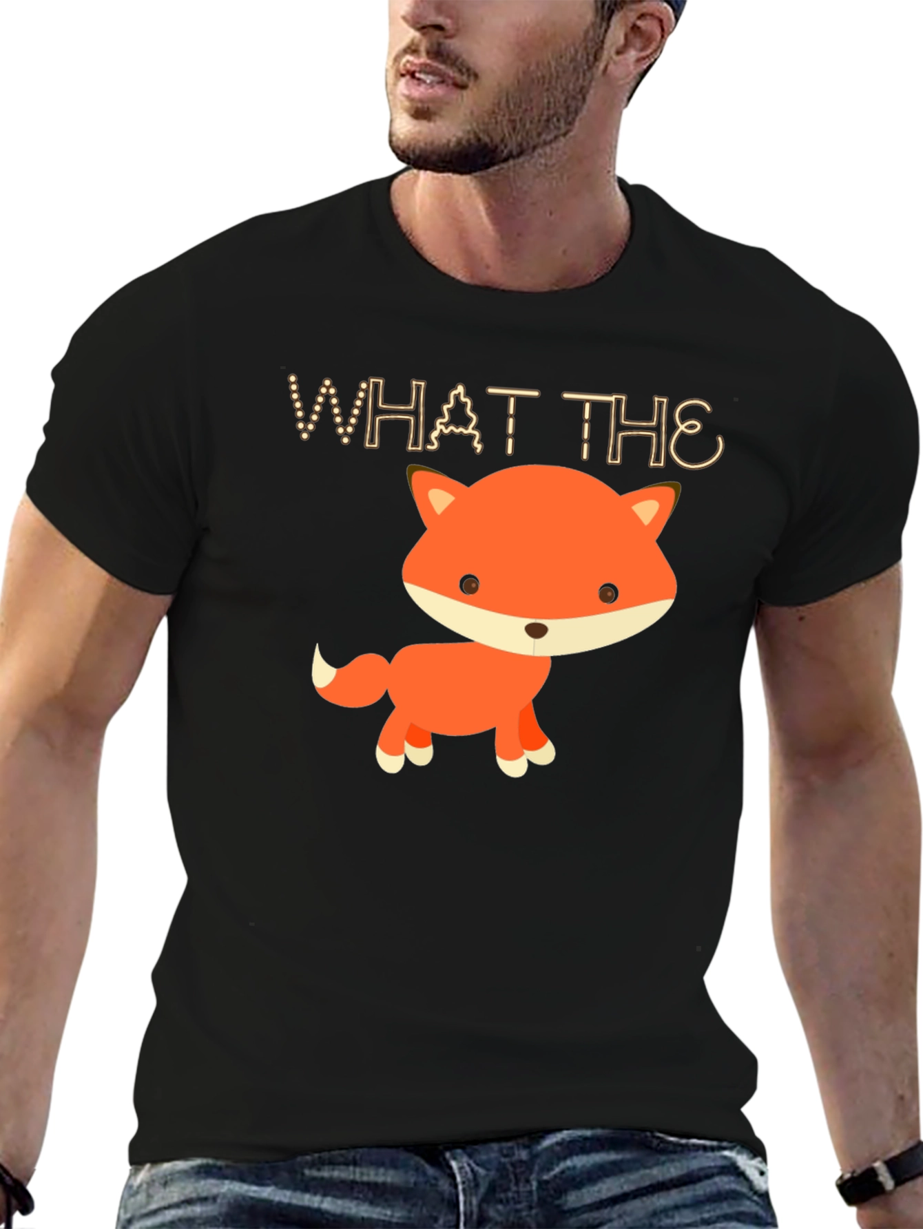 What the Fox T-Shirt - Cute Animal Graphic Tee