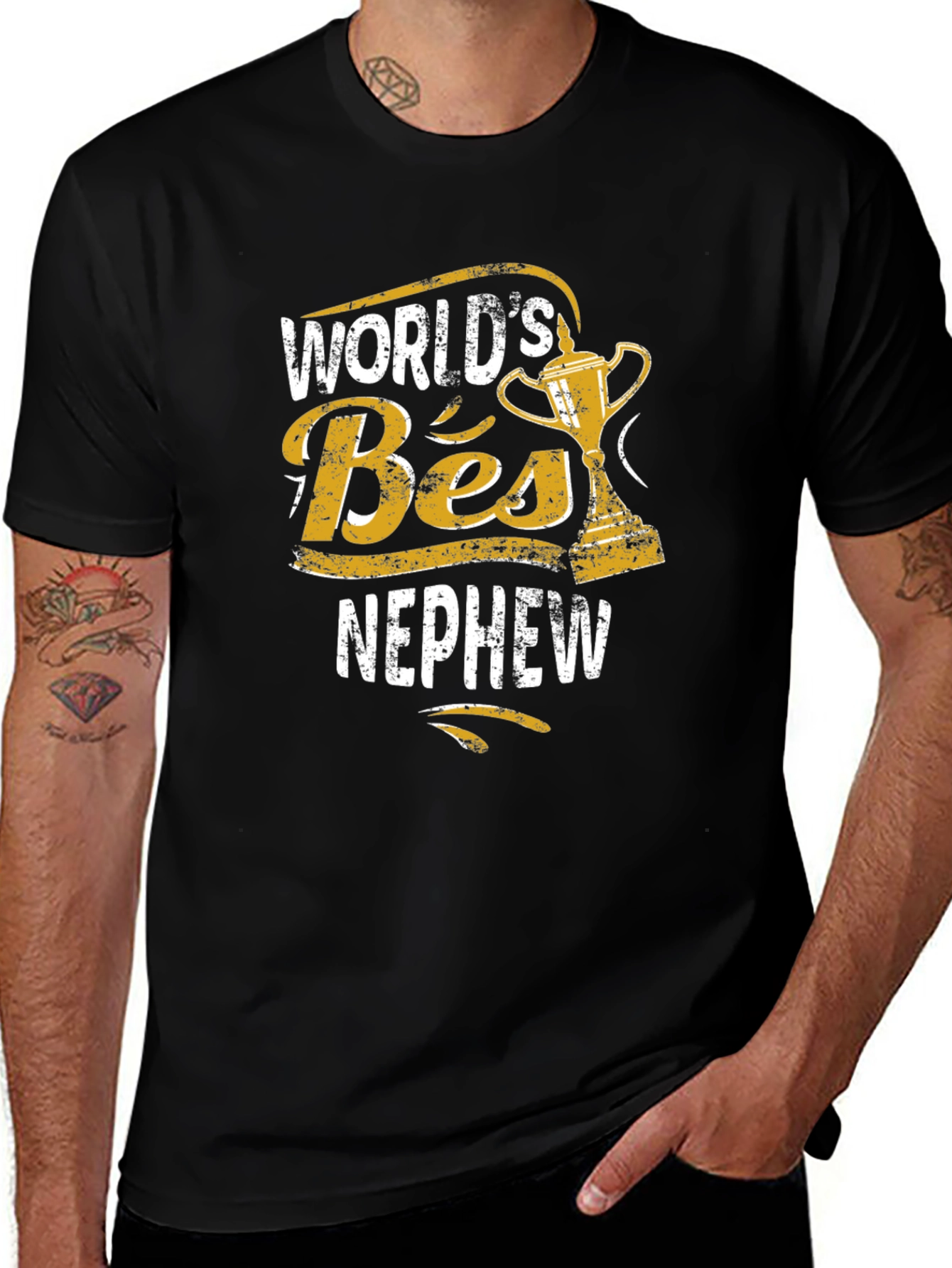 Worlds Best Nephew T-Shirt - Gift Idea