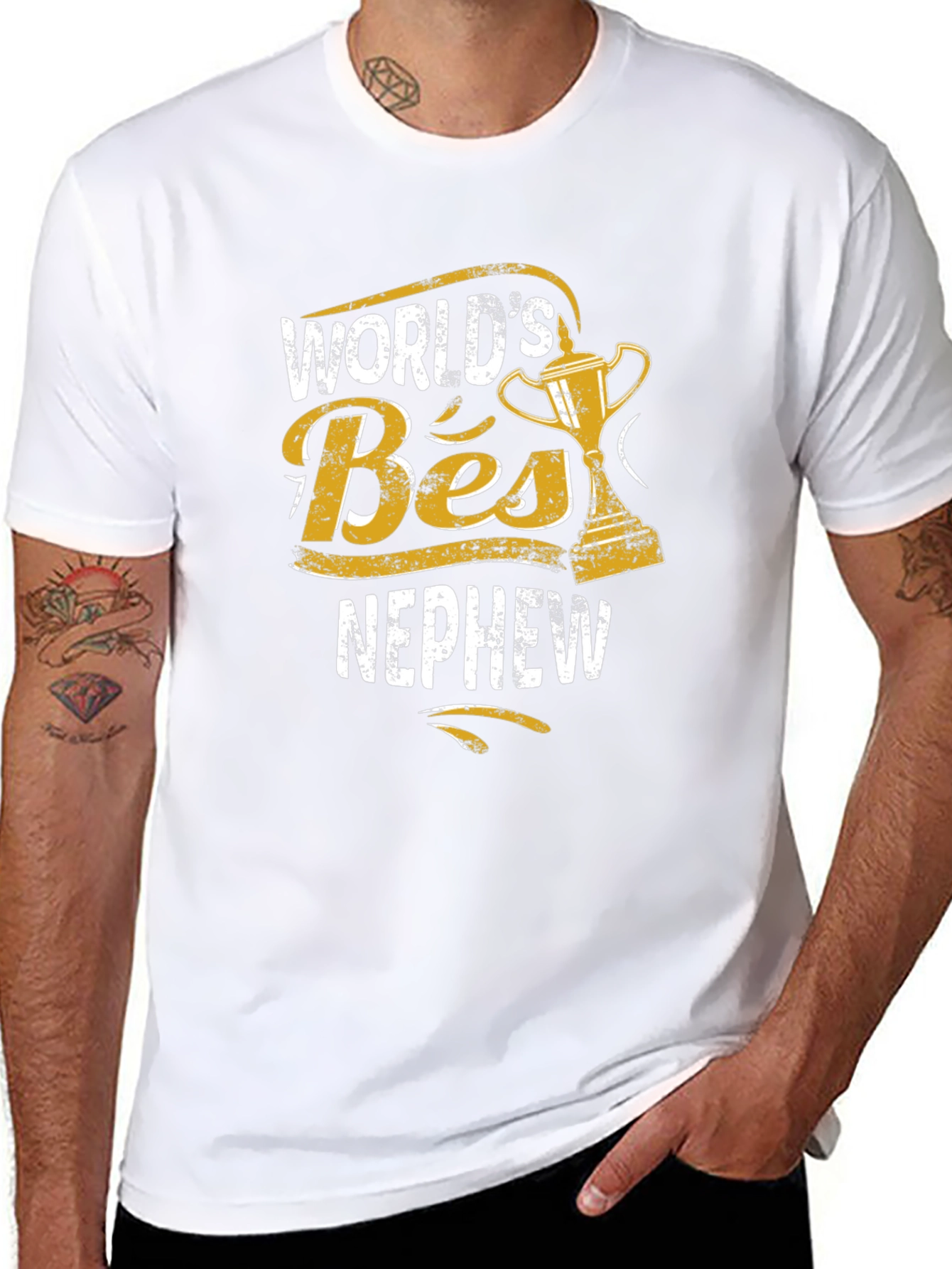 Worlds Best Nephew T-Shirt - Gift Idea
