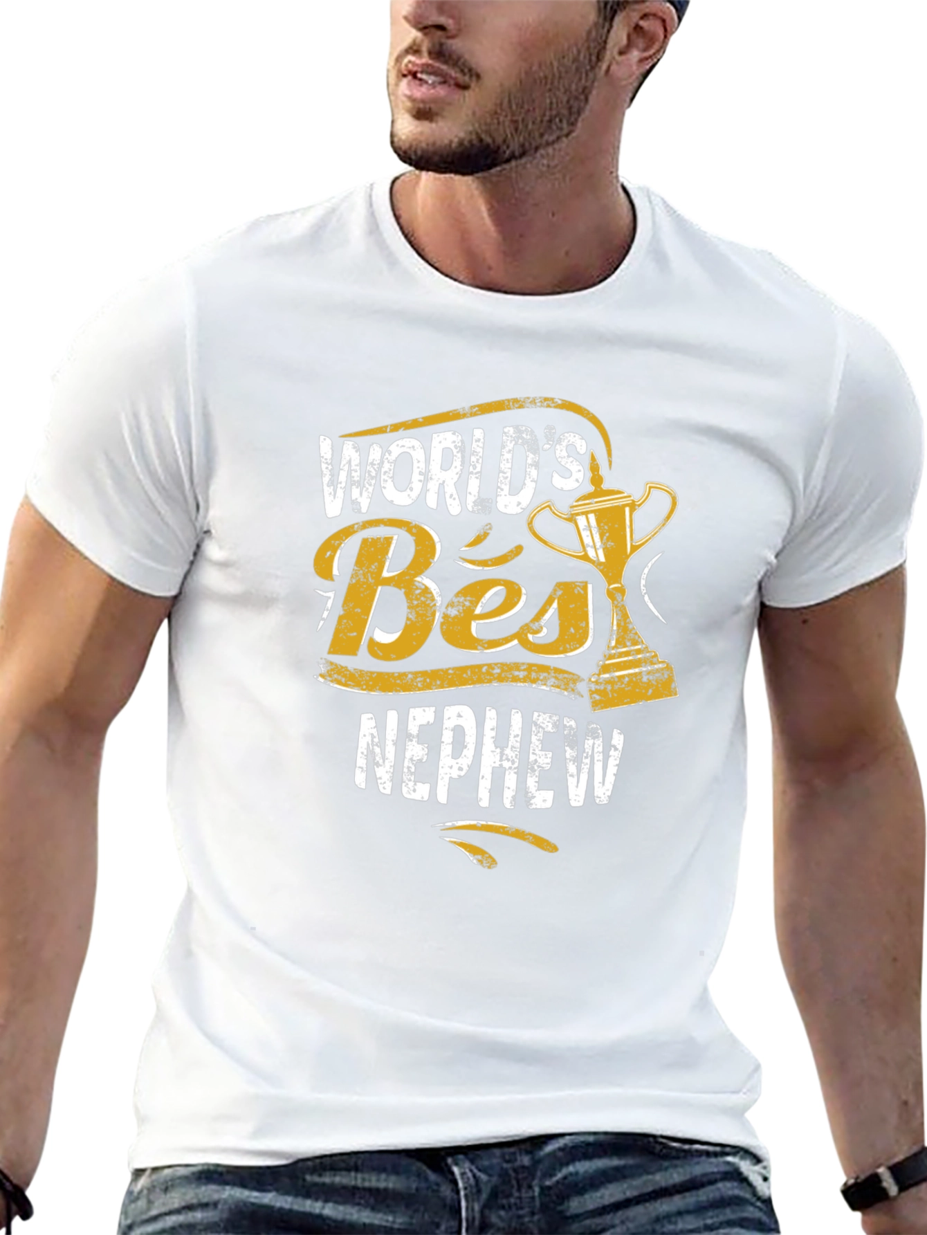Worlds Best Nephew T-Shirt - Gift Idea