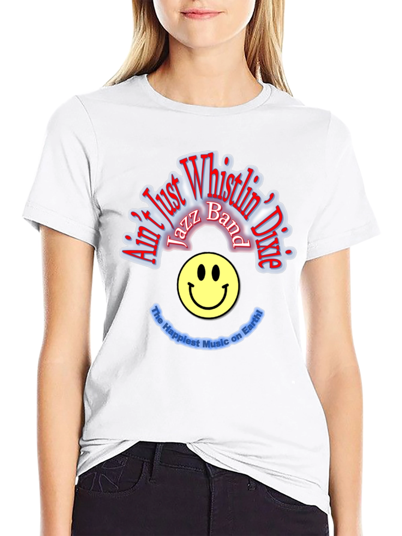 Aint Just Whistlin Dixie Jazz Band T-Shirt