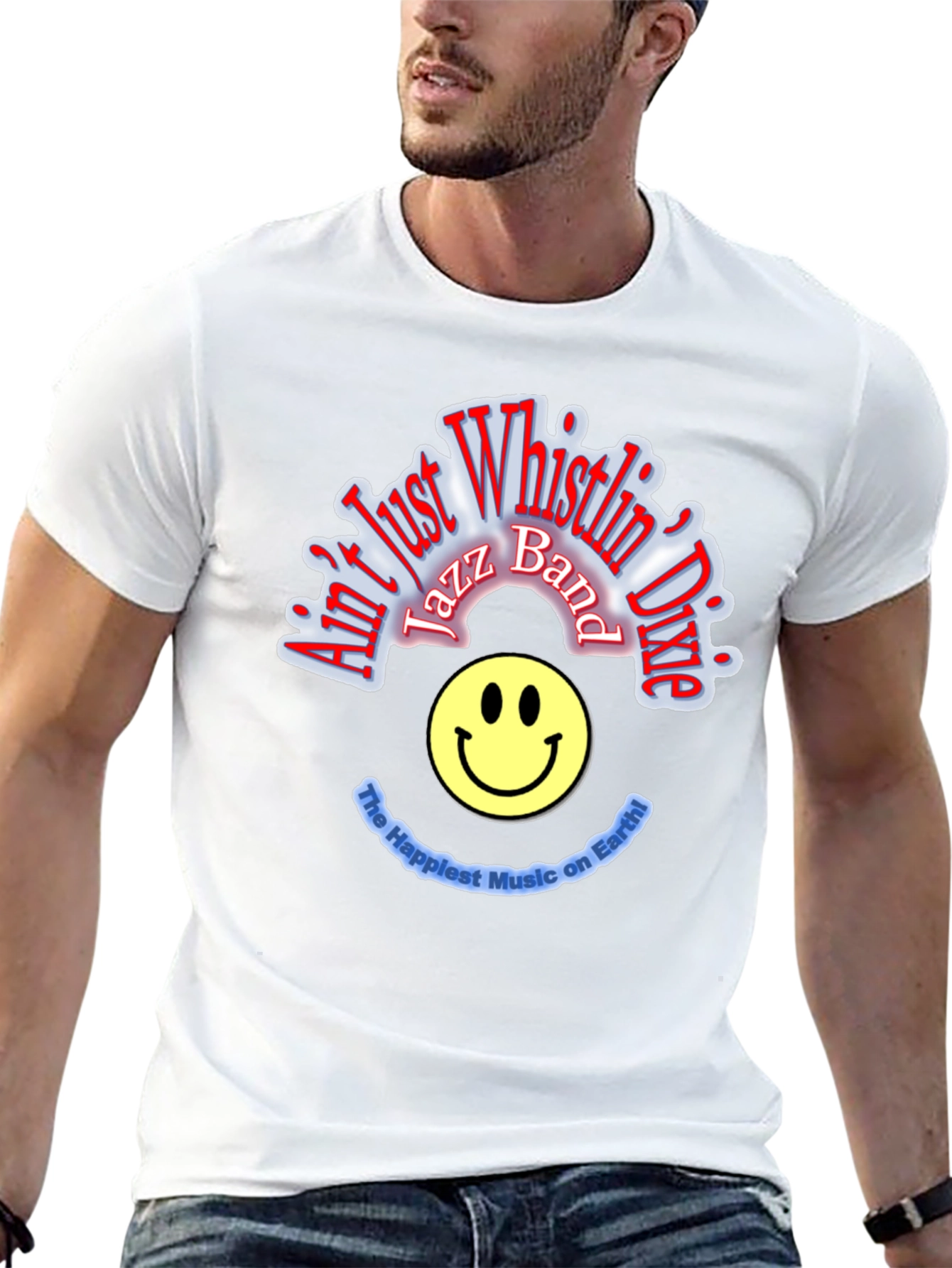Aint Just Whistlin Dixie Jazz Band T-Shirt