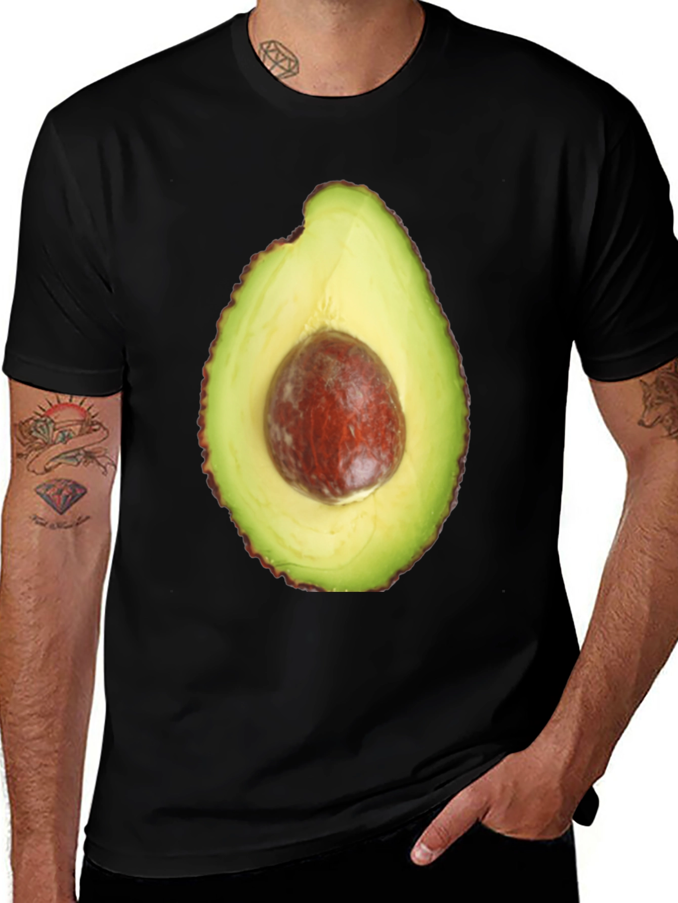 Avocado Graphic Tee - Fresh & Fun!