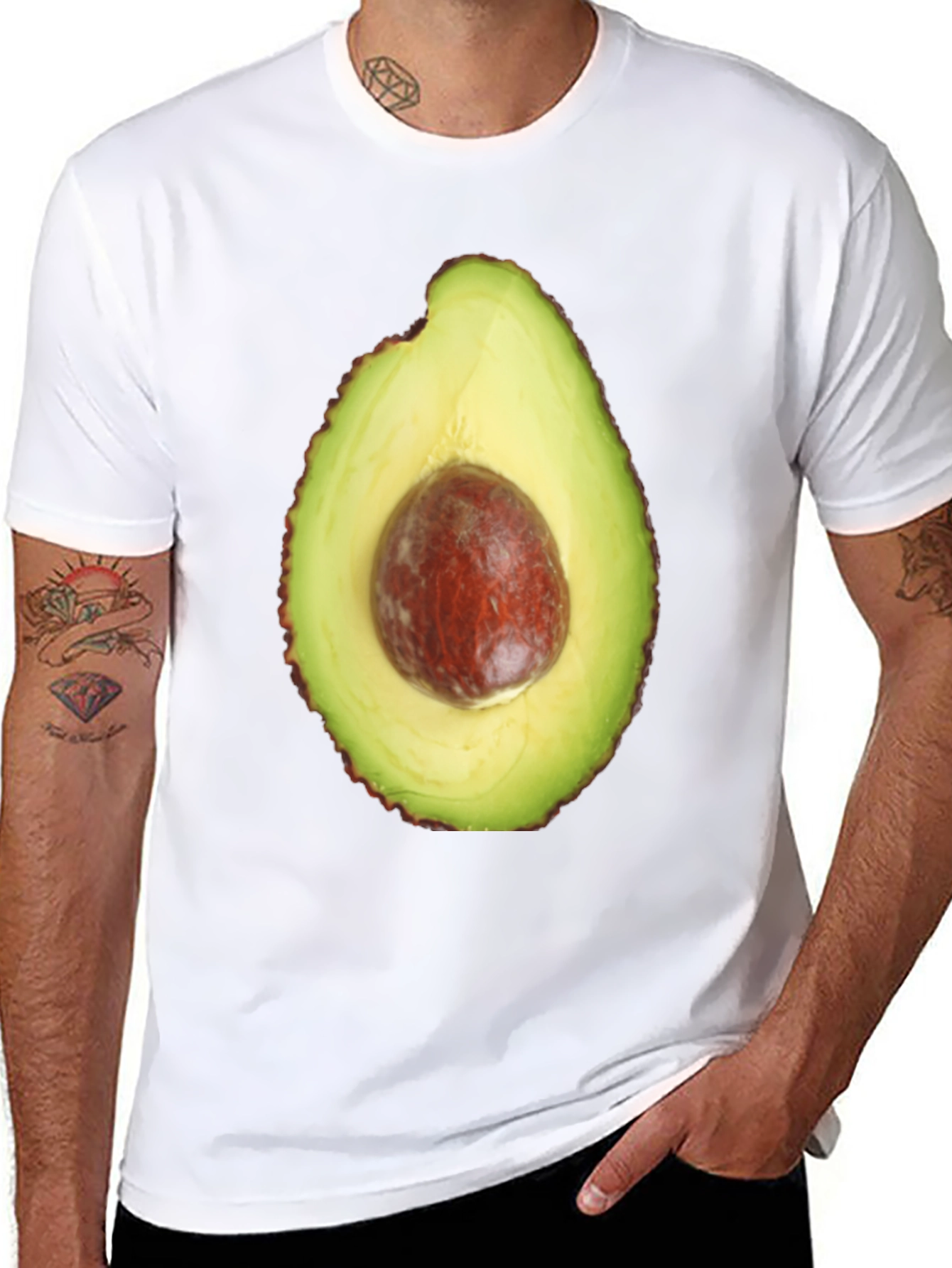 Avocado Graphic Tee - Fresh & Fun!