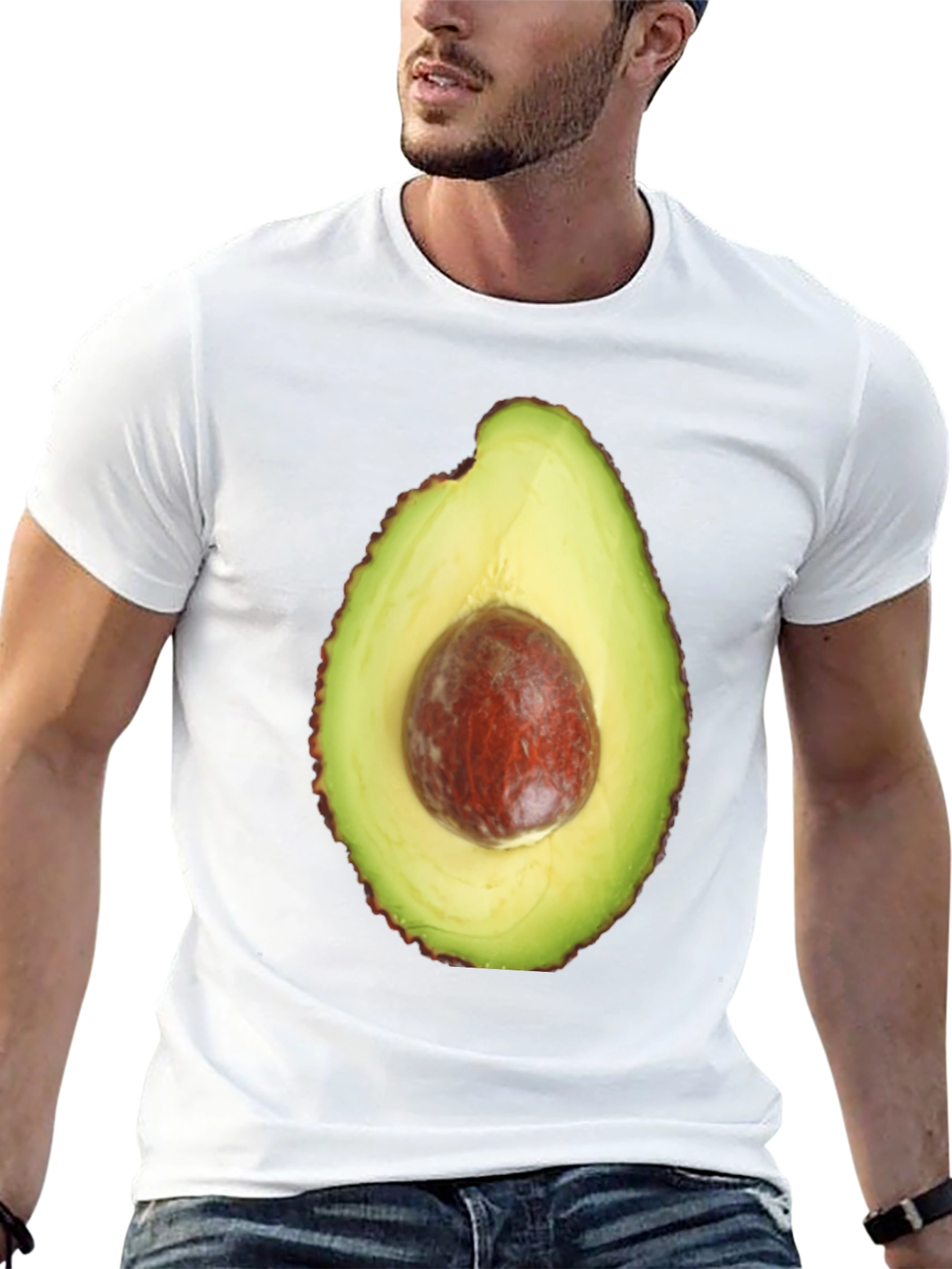 Avocado Graphic Tee - Fresh & Fun!