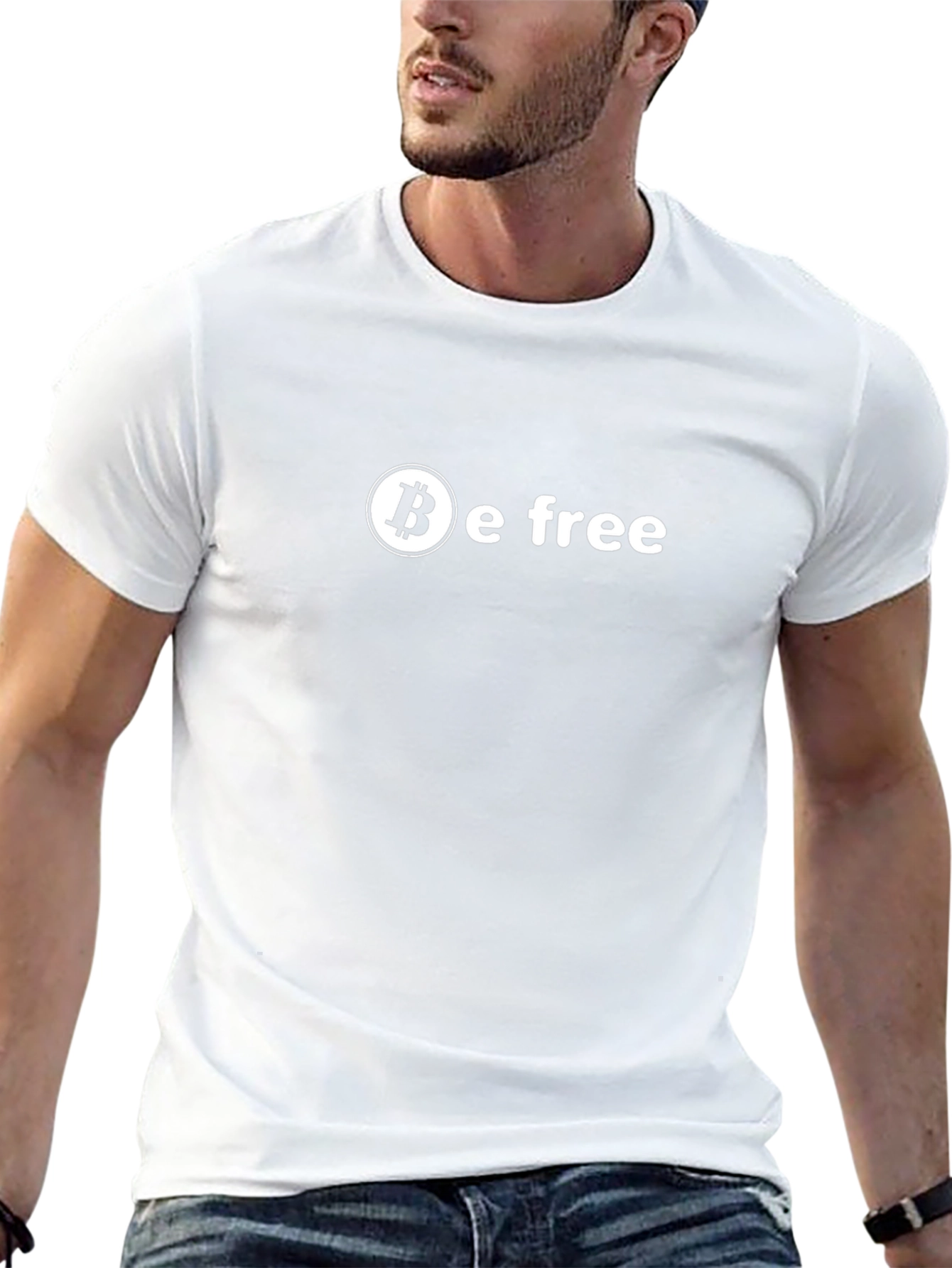Bitcoin Be Free T-Shirt - Crypto Enthusiast Tee