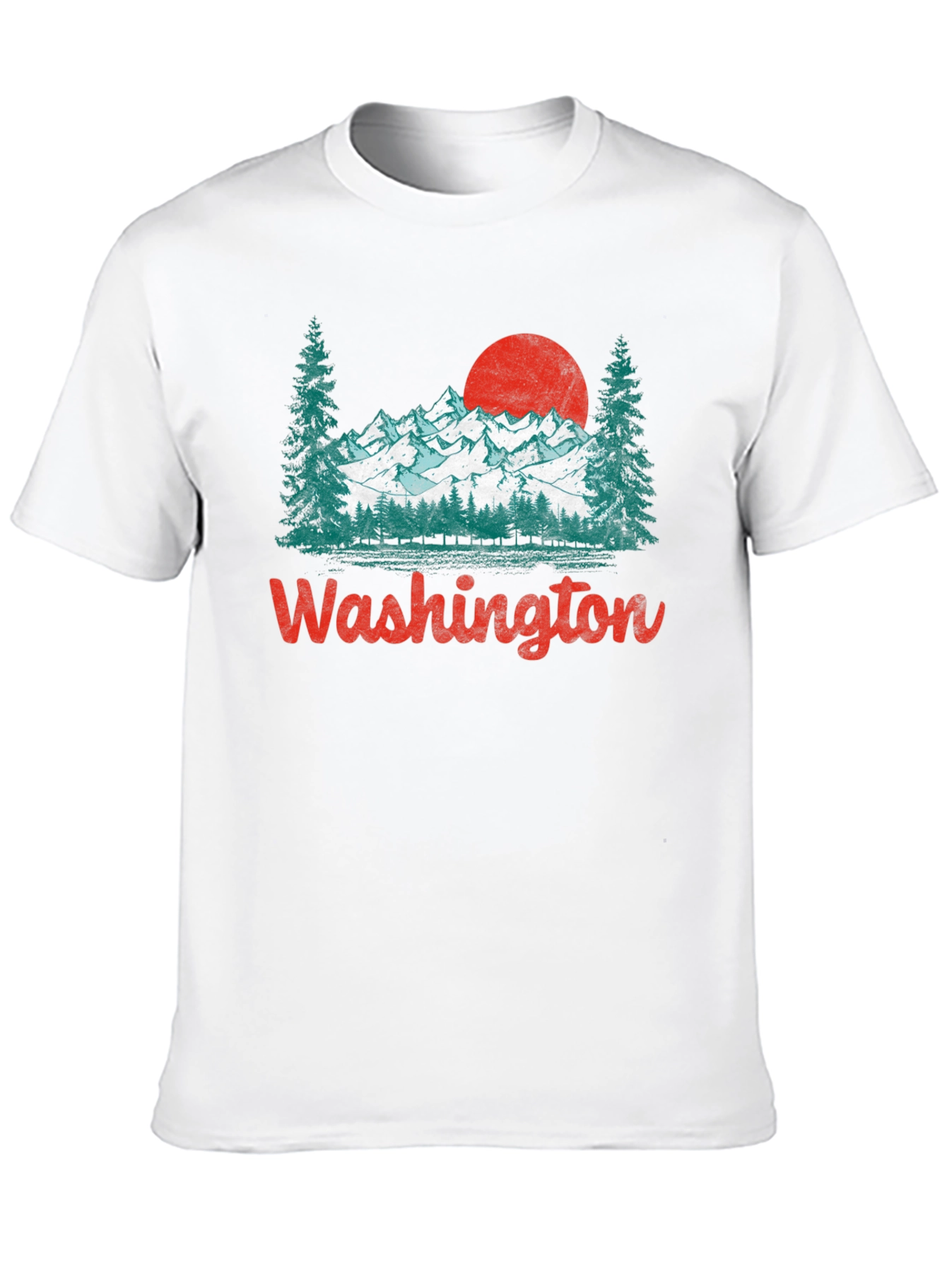 Washington Mountain Graphic T-Shirt