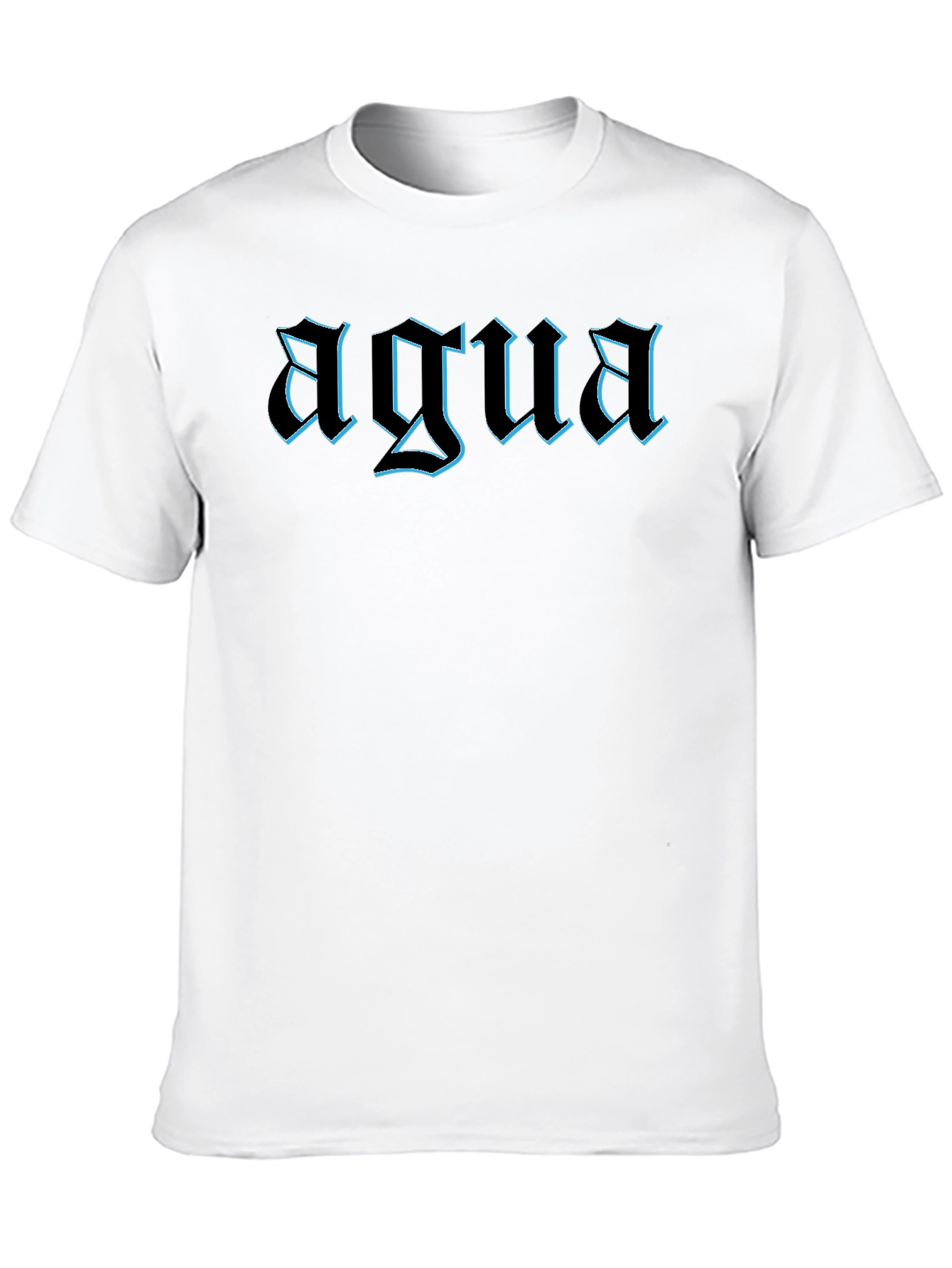 Agua Graphic Tee - Mens Black T-Shirt