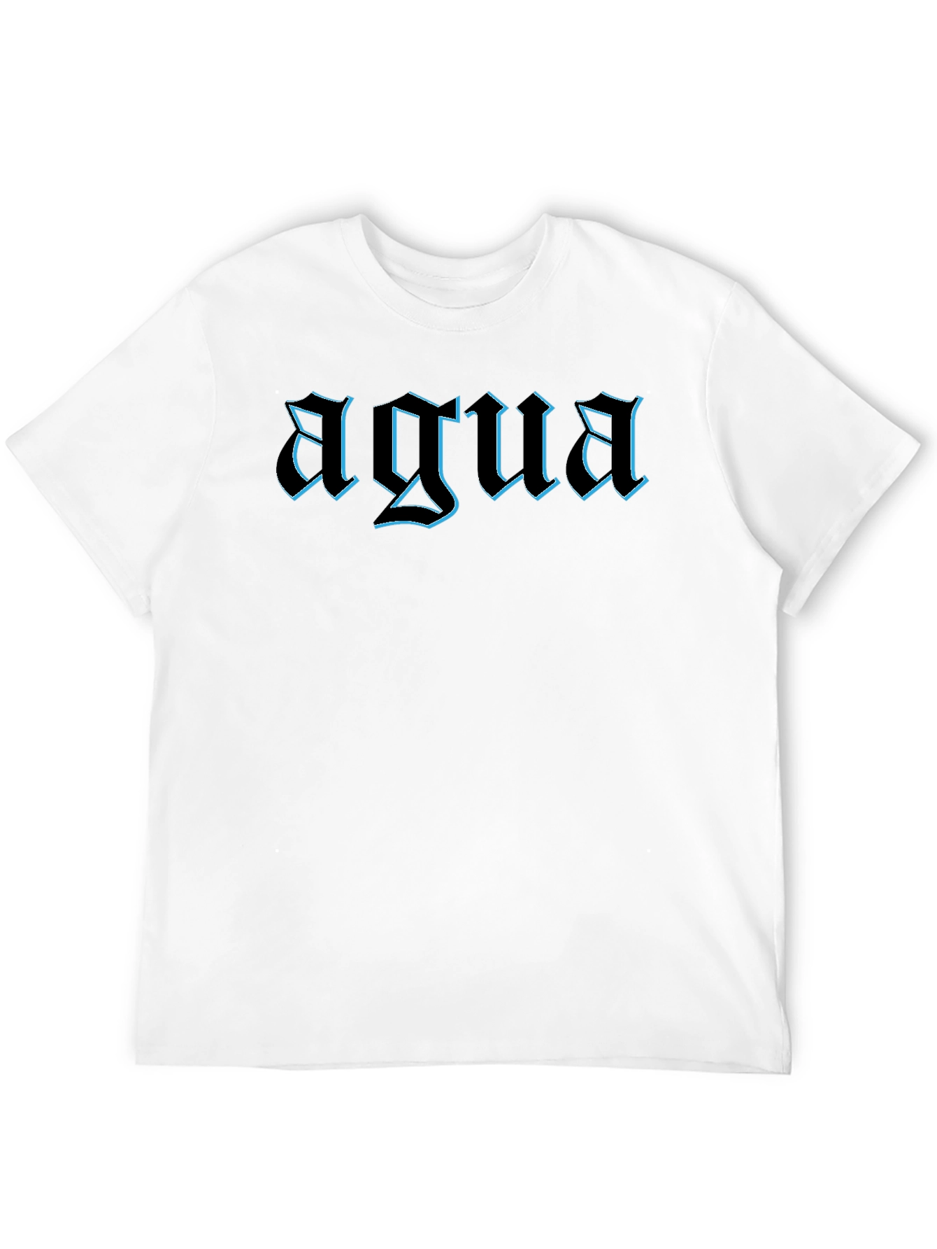 Agua Graphic Tee - Mens Black T-Shirt