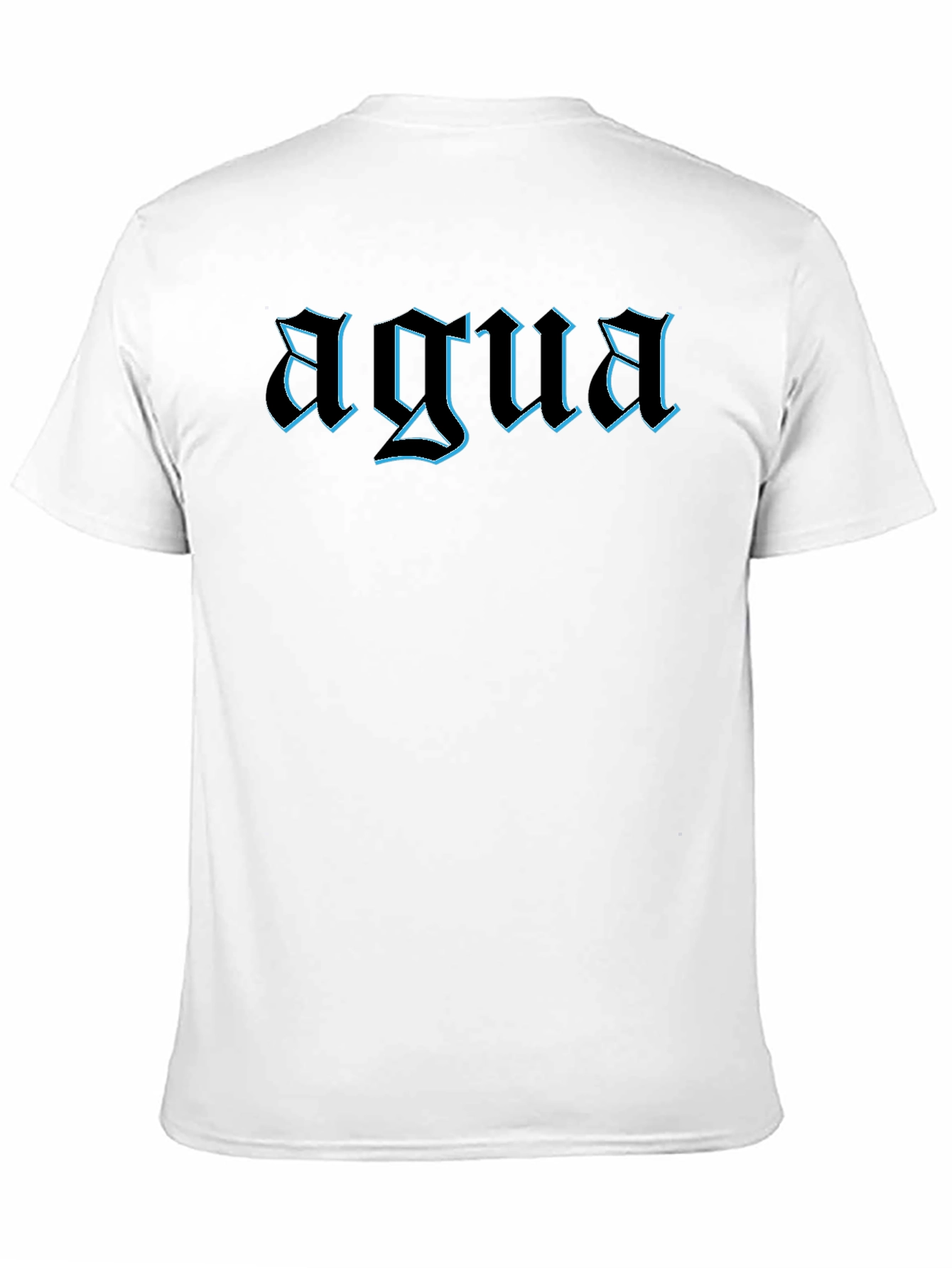 Agua Graphic Tee - Mens Black T-Shirt