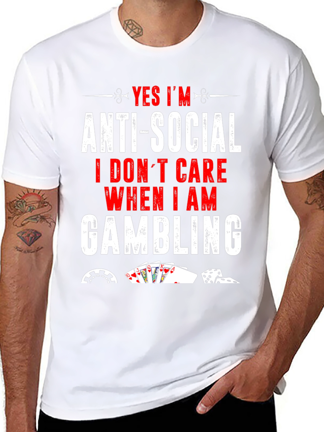 Anti-Social Gambling T-Shirt