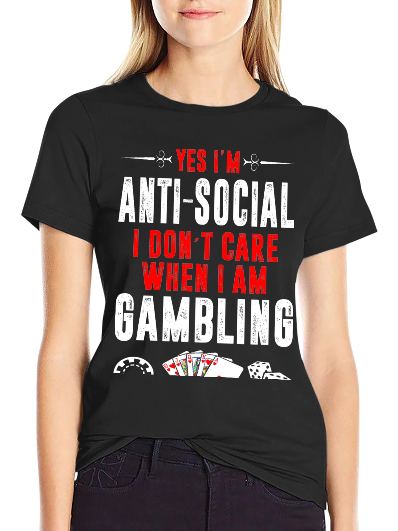 Anti-Social Gambling T-Shirt