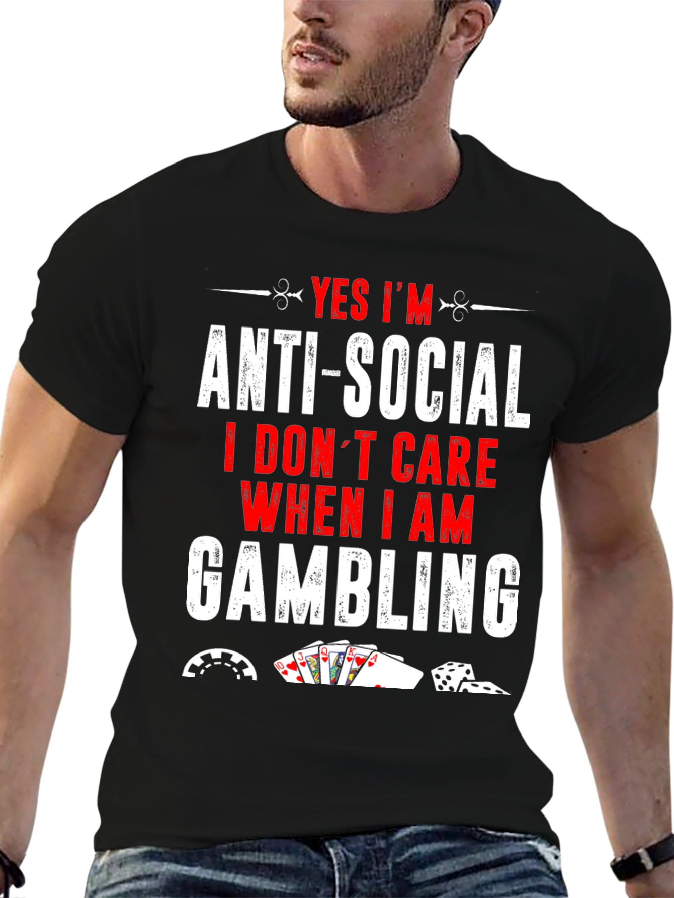 Anti-Social Gambling T-Shirt
