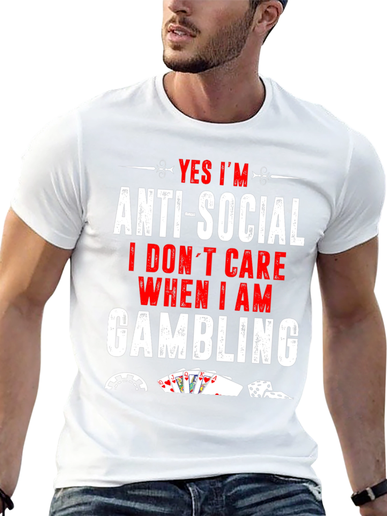 Anti-Social Gambling T-Shirt