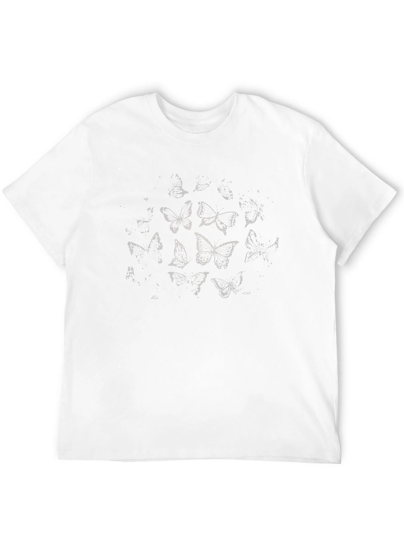 Black Butterfly Graphic T-Shirt