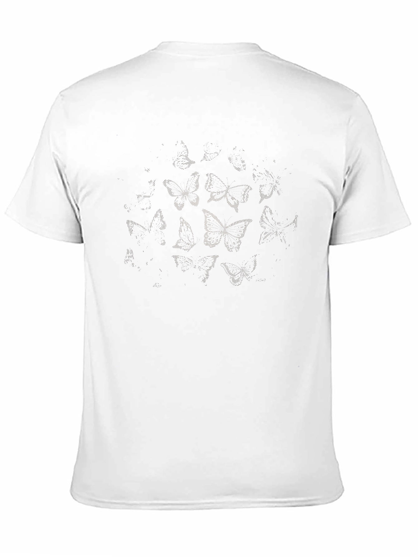 Black Butterfly Graphic T-Shirt
