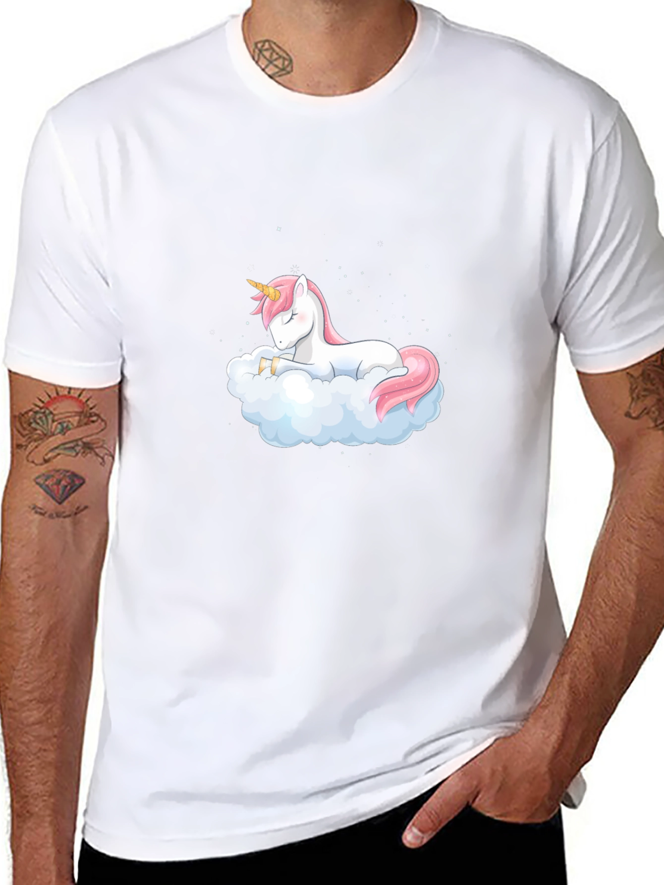Unicorn Cloud Nap Graphic Tee