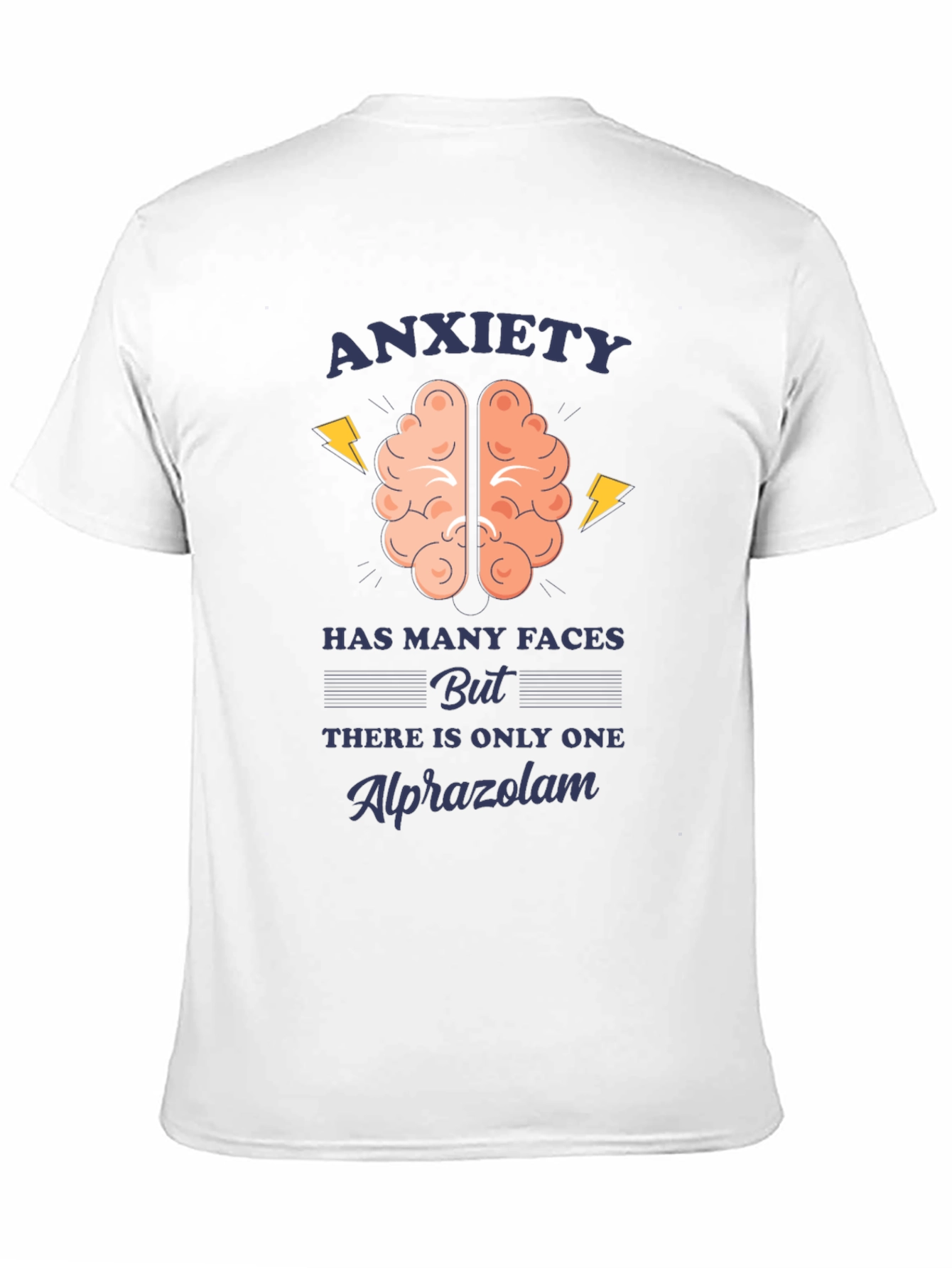 Anxiety Alprazolam Graphic T-Shirt