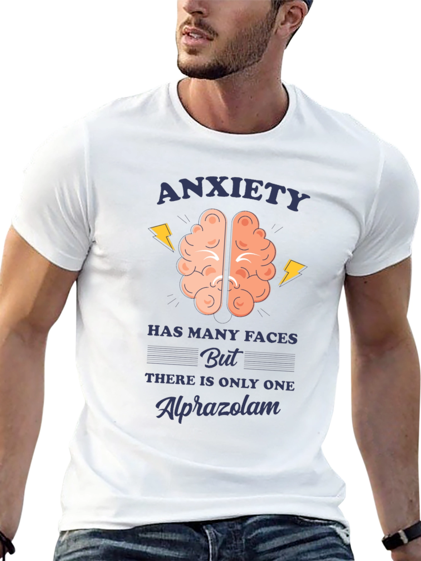 Anxiety Alprazolam Graphic T-Shirt